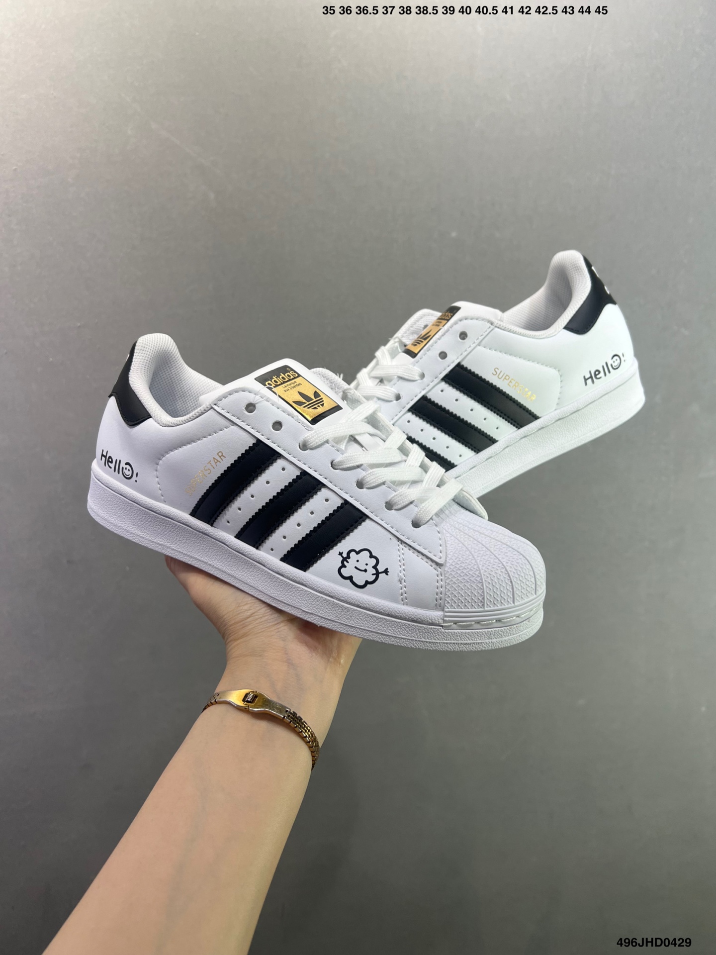 Adidas Originals Superstar贝壳头系列 阿迪达斯 三叶草低帮经典百搭休闲运动板鞋 C77124