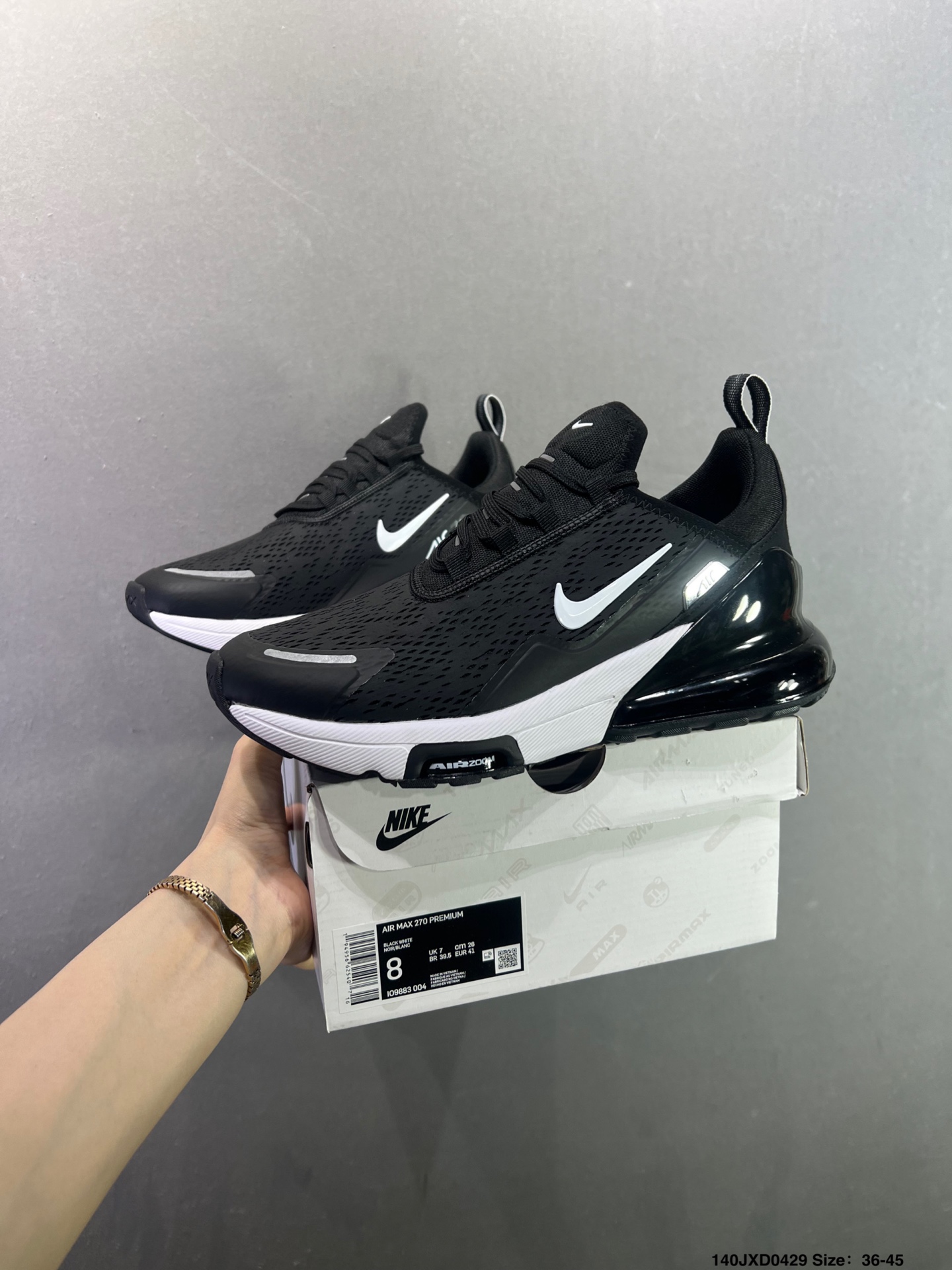 Nike Air Max 270 全新配色 半掌气垫跑步鞋 AQ9164-102-Top High Quatity Cheap Sneakers Fashion Clothing Clothes Bags handbags Shoes of all Brand wholesale With The best Quality And Beautiful Price from China Factory Chinese suppliers wholesaler seller Nike Air Max 270 全新配色 半掌气垫跑步鞋 AQ9164-102
