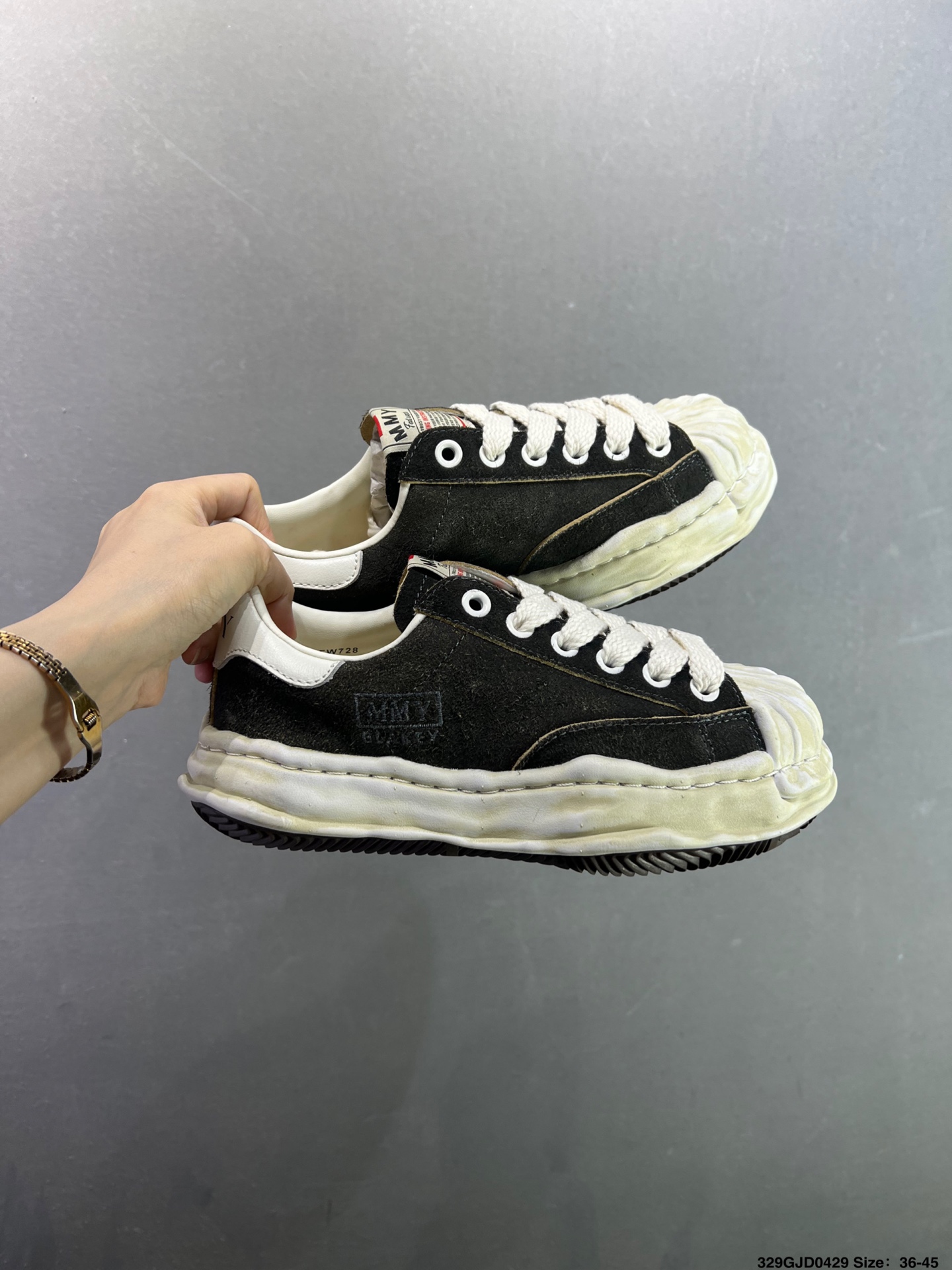 MMY/Maison MIHARA YASUHIRO Original Sole Canvas Low 变形溶解雪糕底低帮帆布拼接面料休闲百搭板鞋-Top High Quatity Cheap Sneakers Fashion Clothing Clothes Bags handbags Shoes of all Brand wholesale With The best Quality And Beautiful Price from China Factory Chinese suppliers wholesaler seller MMY/Maison MIHARA YASUHIRO Original Sole Canvas Low 变形溶解雪糕底低帮帆布拼接面料休闲百搭板鞋