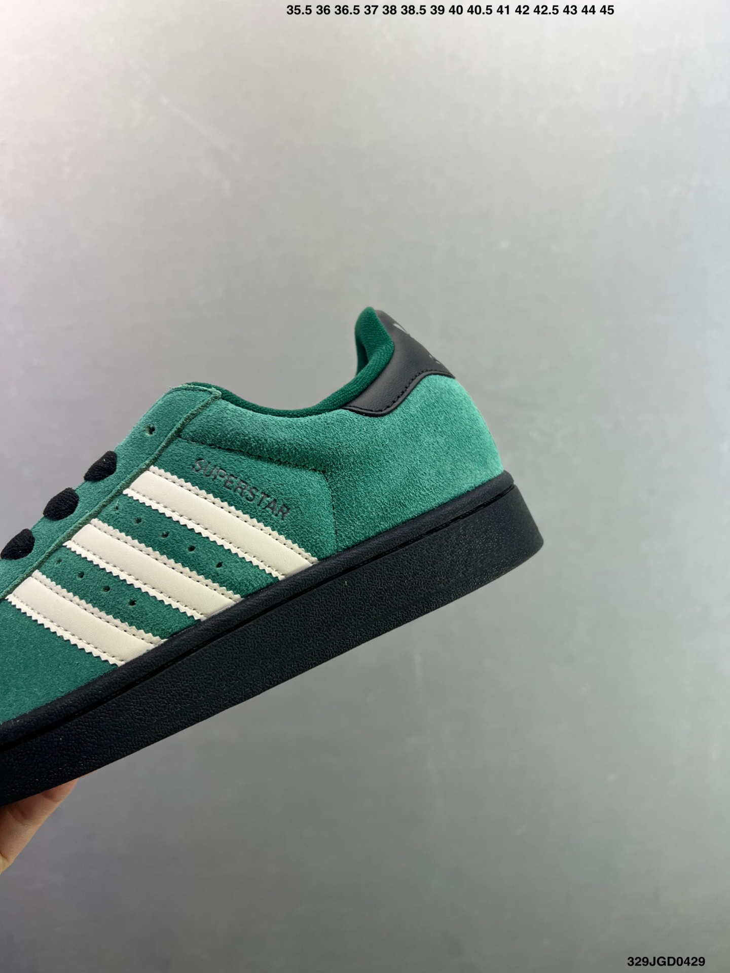 阿迪达斯/三叶草Adidas Originals Superstar II 经典贝壳头系列低帮百搭休闲运动板鞋 JH9977