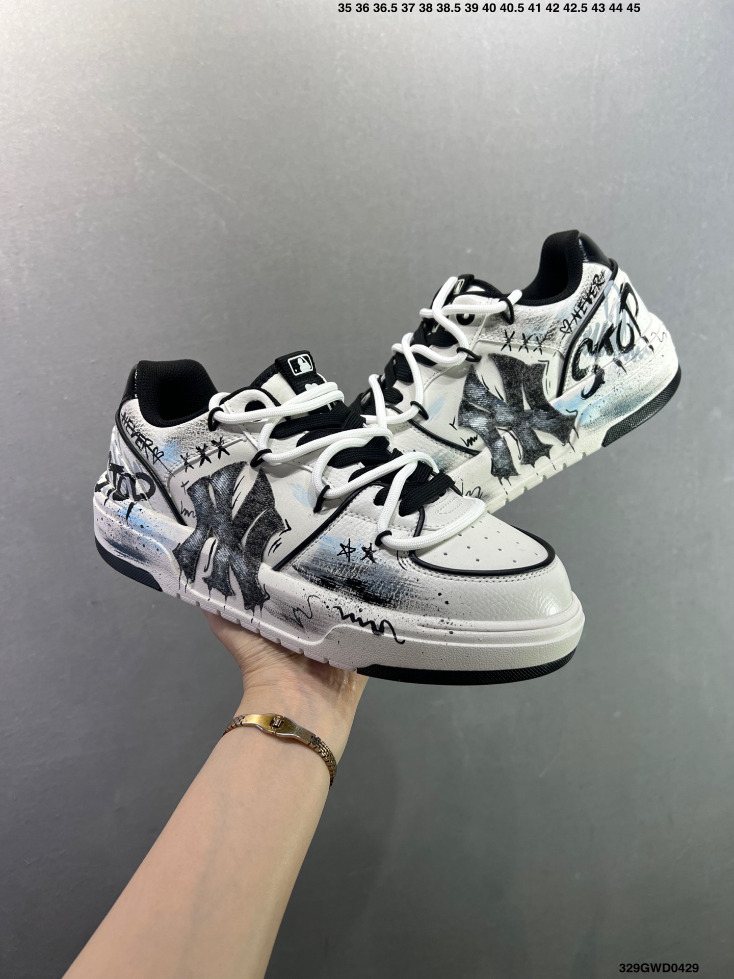 MLB NY 印花网红老爹鞋 涂鸦恶作剧 3ASXCA12N-Top High Quatity Cheap Sneakers Fashion Clothing Clothes Bags handbags Shoes of all Brand wholesale With The best Quality And Beautiful Price from China Factory Chinese suppliers wholesaler seller MLB NY 印花网红老爹鞋 涂鸦恶作剧 3ASXCA12N
