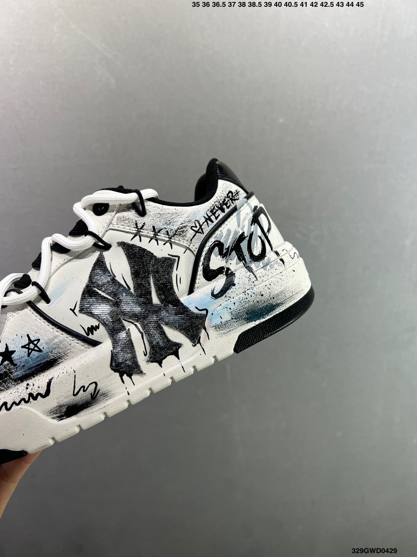 MLB NY 印花网红老爹鞋 涂鸦恶作剧 3ASXCA12N-Top High Quatity Cheap Sneakers Fashion Clothing Clothes Bags handbags Shoes of all Brand wholesale With The best Quality And Beautiful Price from China Factory Chinese suppliers wholesaler seller MLB NY 印花网红老爹鞋 涂鸦恶作剧 3ASXCA12N