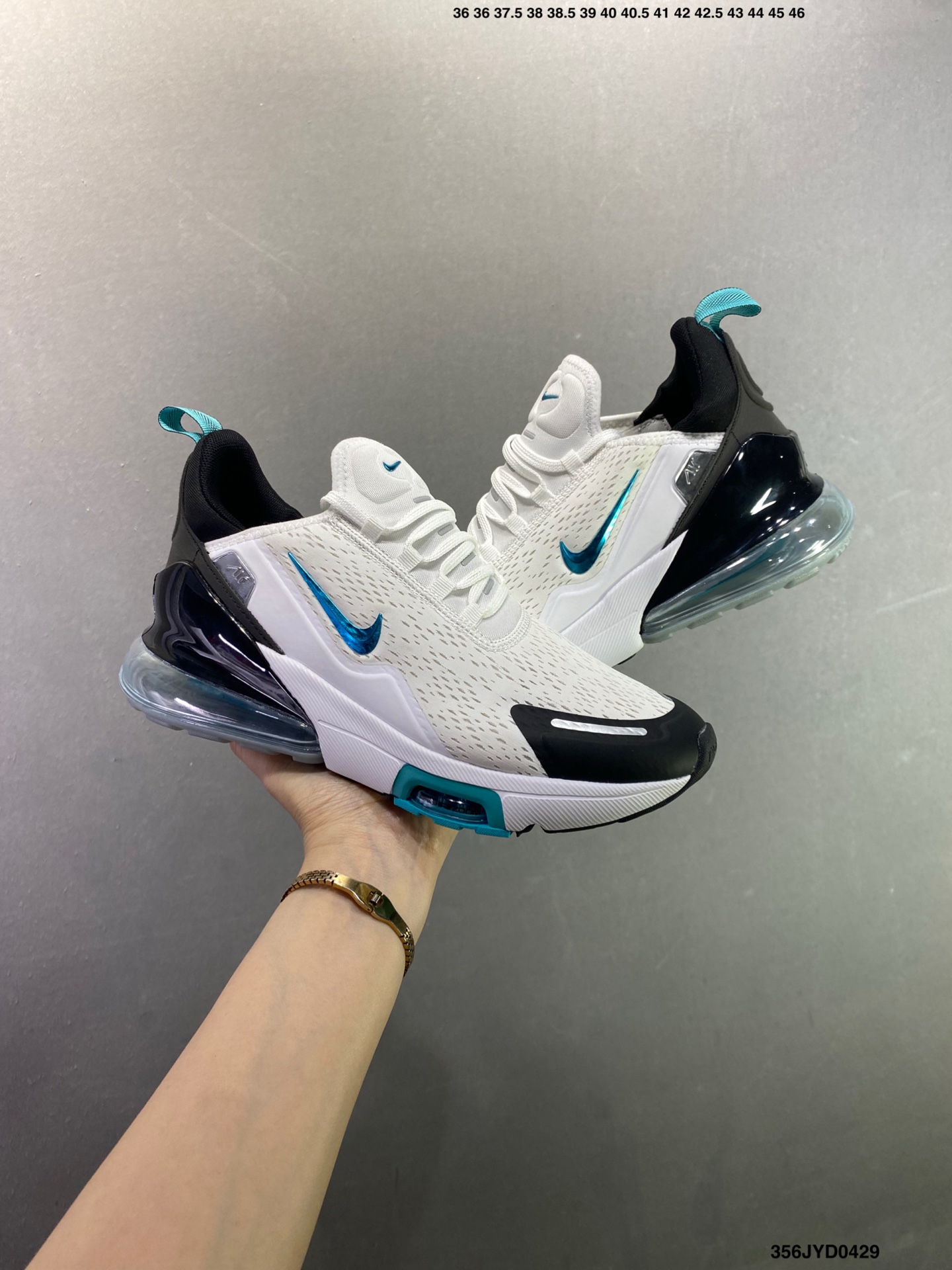 Nike Air Max 270 Flyknit 耐克 运动缓震 大气垫休闲跑步鞋 IO9883-001