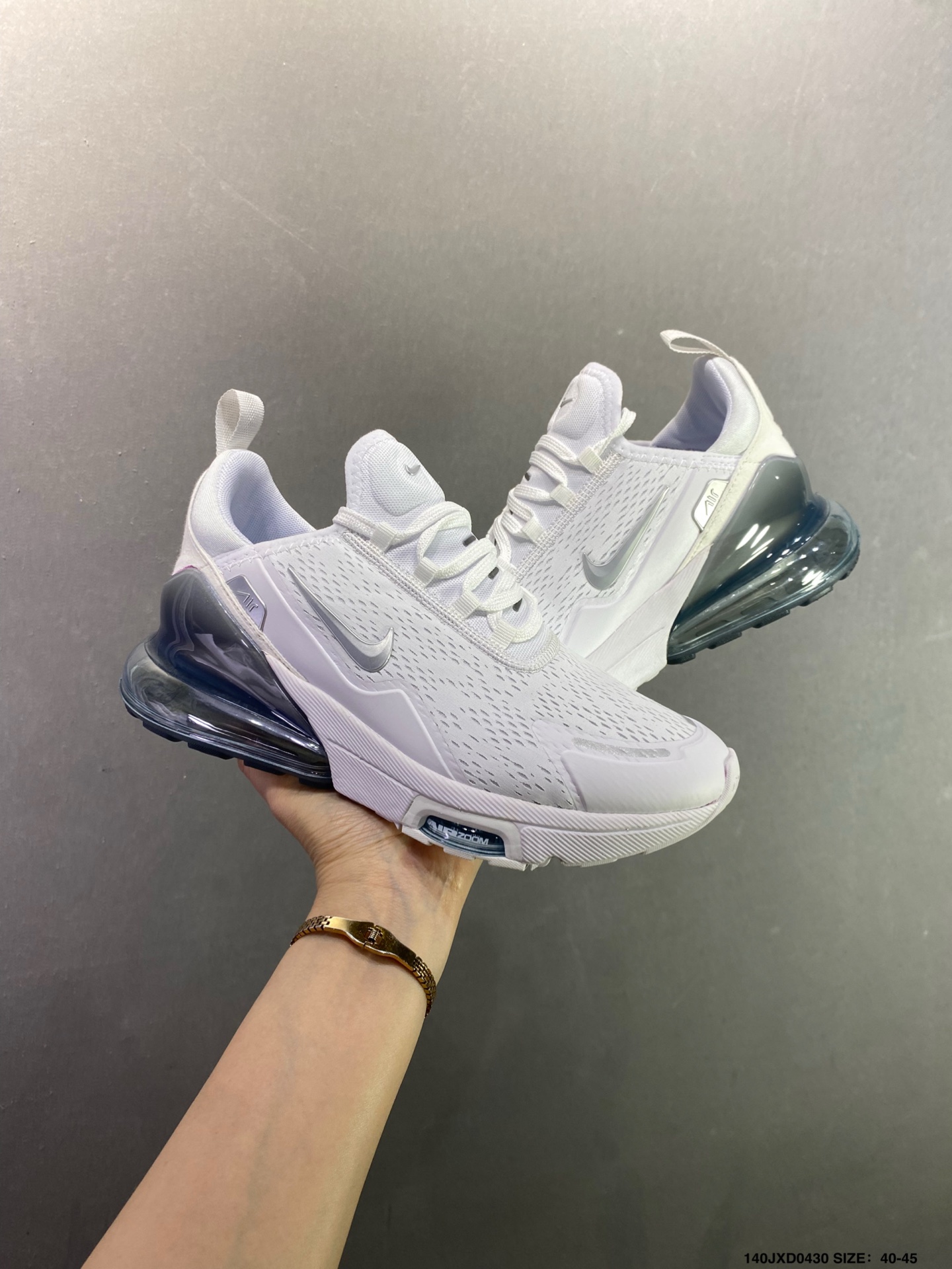Nike Air Max 270 全新配色 半掌气垫跑步鞋原鞋 AQ9164-102