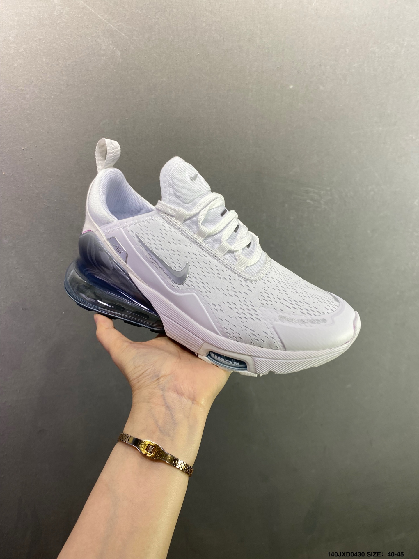 Nike Air Max 270 全新配色 半掌气垫跑步鞋原鞋 AQ9164-102