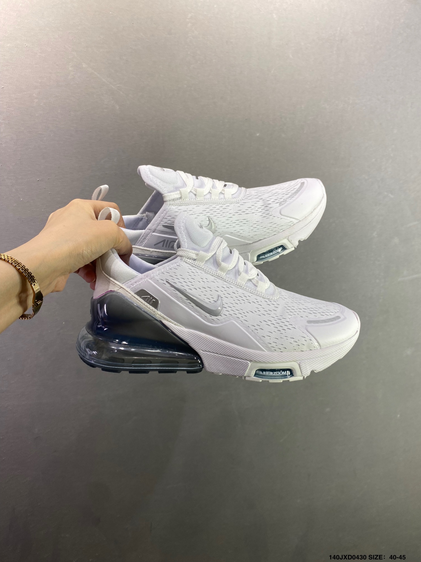 Nike Air Max 270 全新配色 半掌气垫跑步鞋原鞋 AQ9164-102