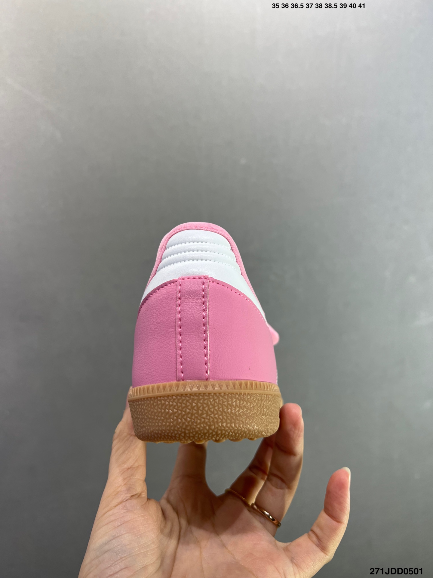 Adidas Samba Janes阿迪达斯玛丽珍款玫瑰金板鞋懒人一脚蹬运动鞋 KH6231-Top High Quatity Cheap Sneakers Fashion Clothing Clothes Bags handbags Shoes of all Brand wholesale With The best Quality And Beautiful Price from China Factory Chinese suppliers wholesaler seller Adidas Samba Janes阿迪达斯玛丽珍款玫瑰金板鞋懒人一脚蹬运动鞋 KH6231