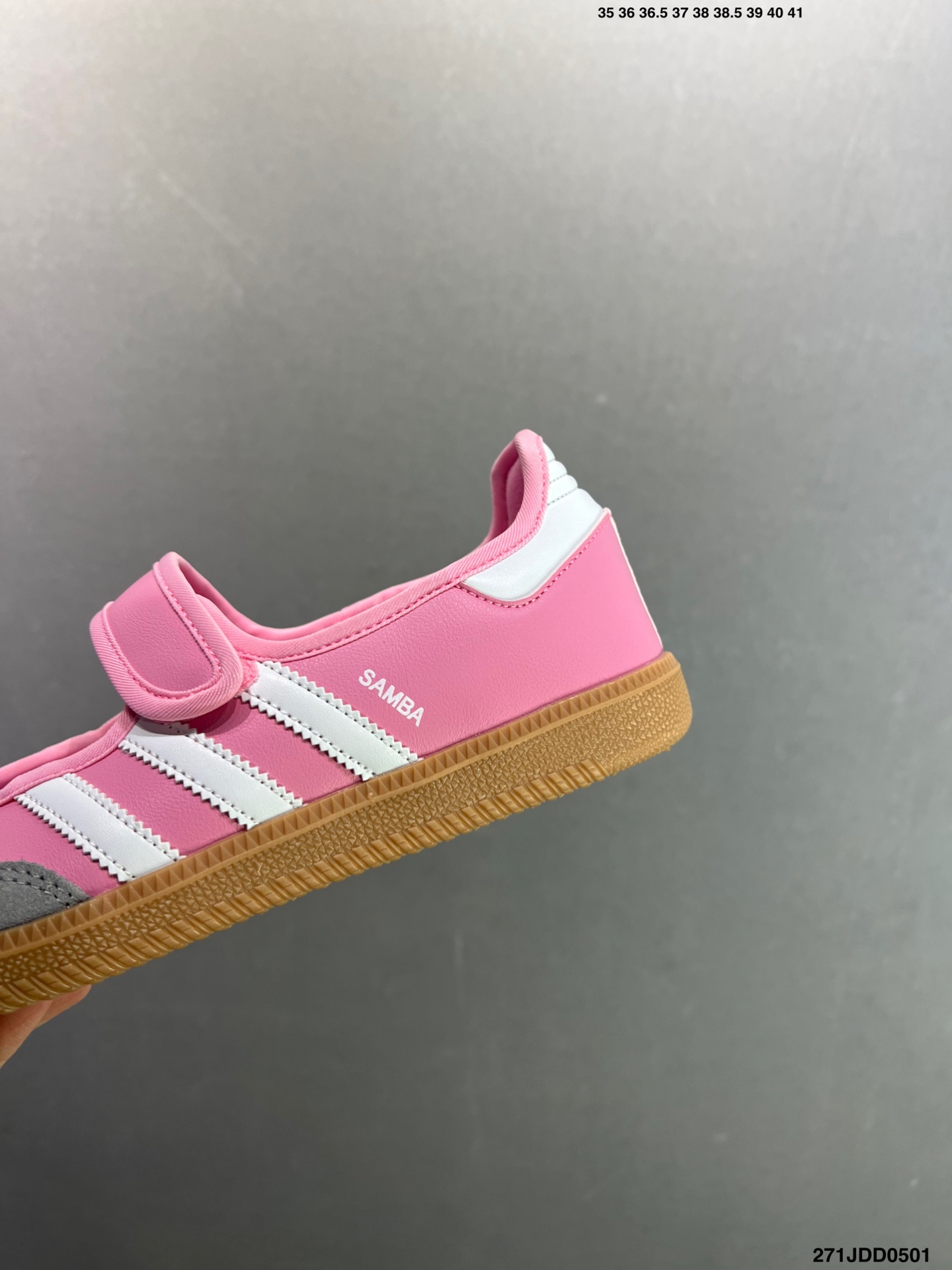 Adidas Samba Janes阿迪达斯玛丽珍款玫瑰金板鞋懒人一脚蹬运动鞋 KH6231-Top High Quatity Cheap Sneakers Fashion Clothing Clothes Bags handbags Shoes of all Brand wholesale With The best Quality And Beautiful Price from China Factory Chinese suppliers wholesaler seller Adidas Samba Janes阿迪达斯玛丽珍款玫瑰金板鞋懒人一脚蹬运动鞋 KH6231