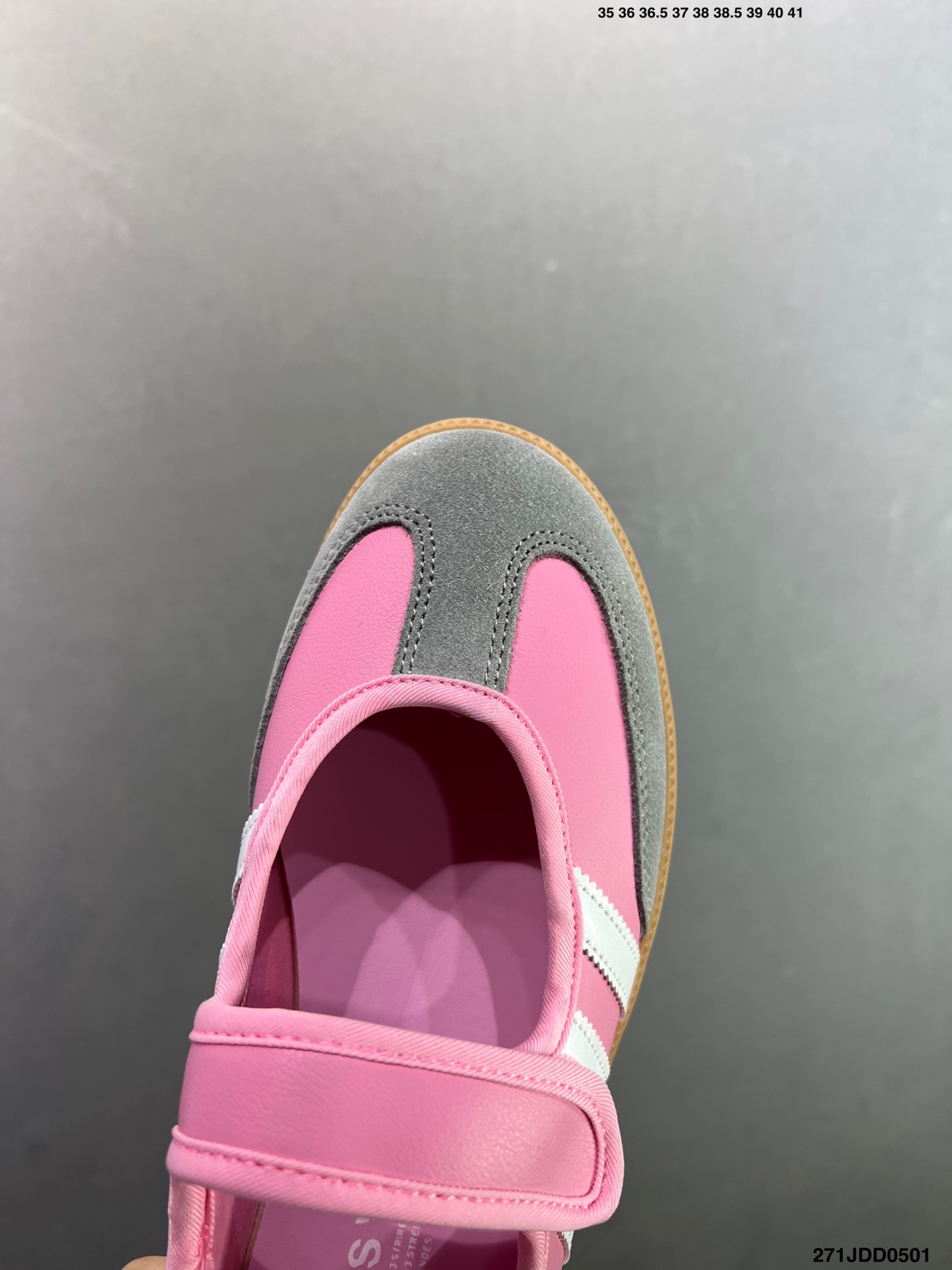 Adidas Samba Janes阿迪达斯玛丽珍款玫瑰金板鞋懒人一脚蹬运动鞋 KH6231-Top High Quatity Cheap Sneakers Fashion Clothing Clothes Bags handbags Shoes of all Brand wholesale With The best Quality And Beautiful Price from China Factory Chinese suppliers wholesaler seller Adidas Samba Janes阿迪达斯玛丽珍款玫瑰金板鞋懒人一脚蹬运动鞋 KH6231