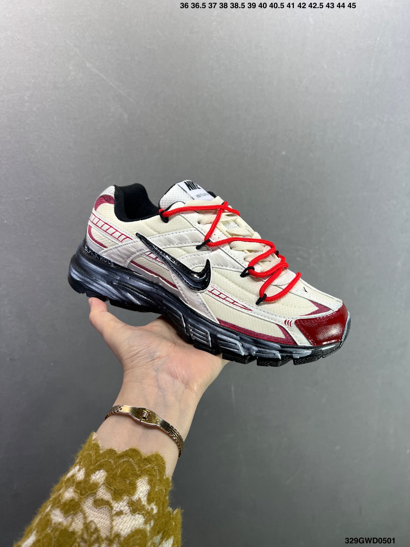 NIKE INITIAOR创始者系列复古休闲运动舒适跑鞋 394055-100