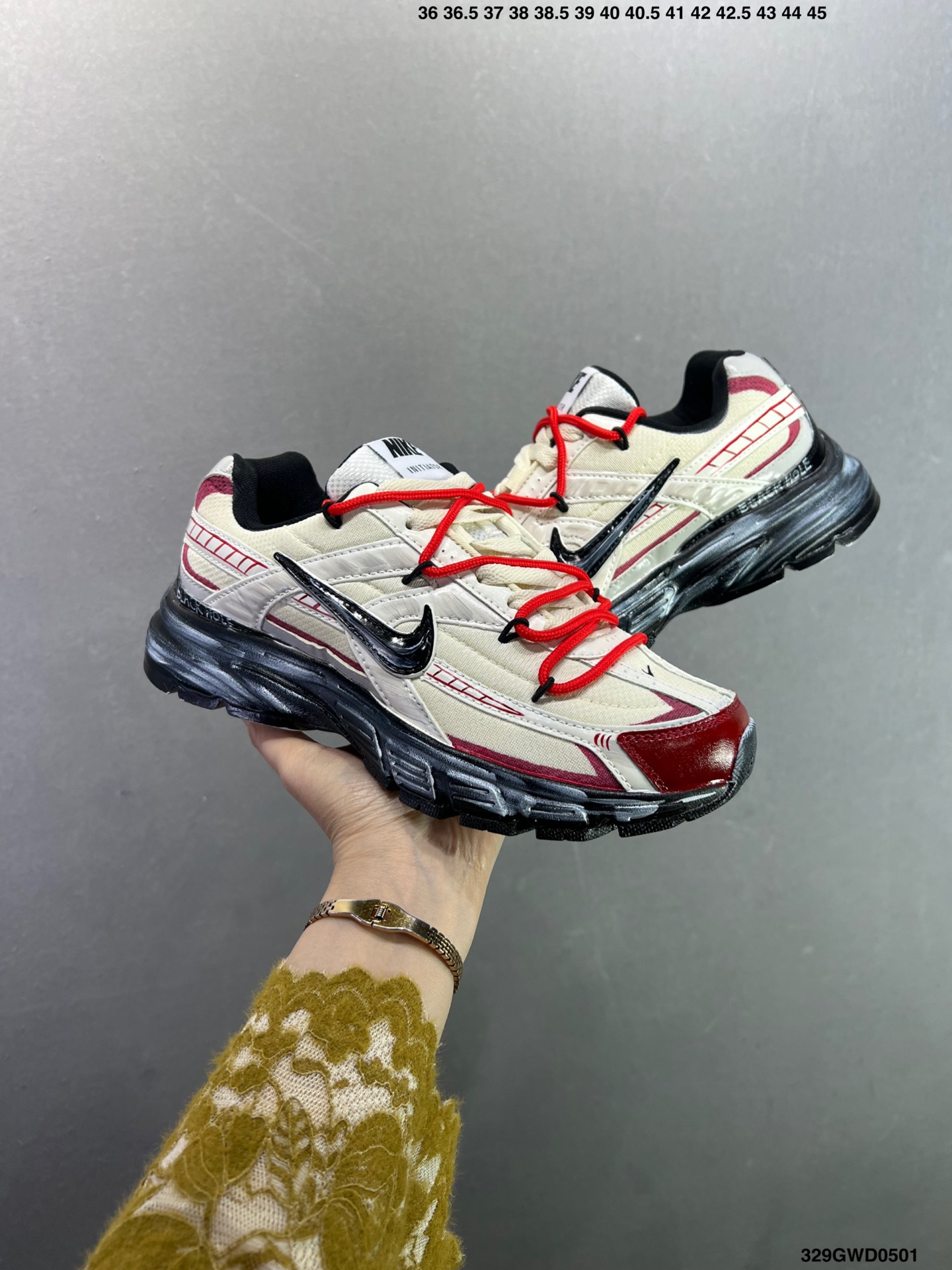 NIKE INITIAOR创始者系列复古休闲运动舒适跑鞋 394055-100