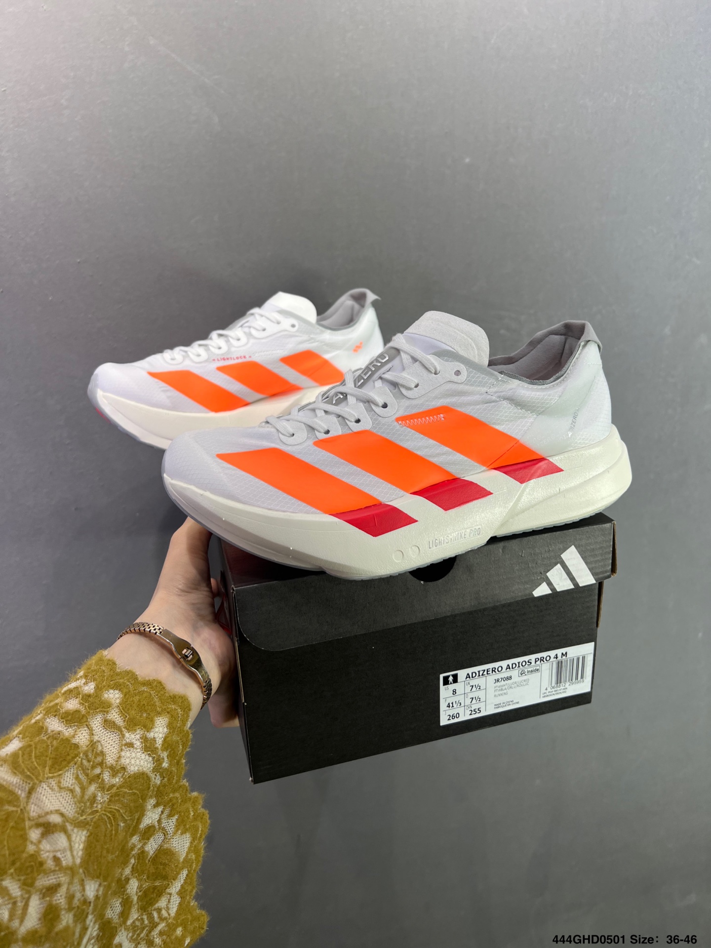 adidas Adizero Adios Pro 4 M舒适百搭防滑耐磨 低帮跑步鞋 JR1267-Top High Quatity Cheap Sneakers Fashion Clothing Clothes Bags handbags Shoes of all Brand wholesale With The best Quality And Beautiful Price from China Factory Chinese suppliers wholesaler seller adidas Adizero Adios Pro 4 M舒适百搭防滑耐磨 低帮跑步鞋 JR1267