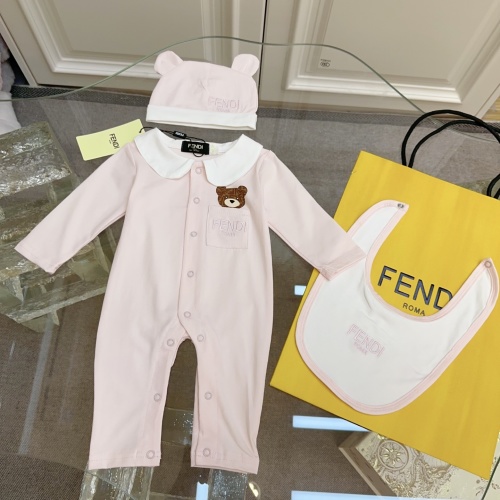 Fendi Baby 3-Piece Set: Bodysuit, Bib, and Hat - Adorable & Luxurious 1 Fendi Baby 3-Piece Set: Bodysuit, Bib, and Hat - Adorable & Luxurious