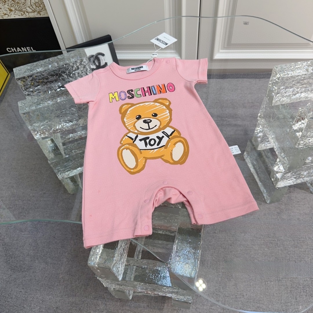 2025SS Mos Summer Baby Romper - Soft A-Grade Cotton, Unisex Design 2 a1742328248864 7355