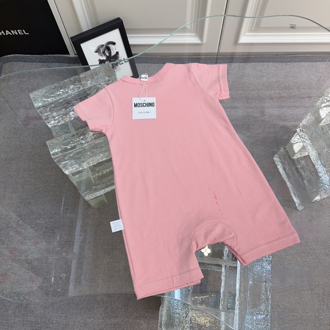 2025SS Mos Summer Baby Romper - Soft A-Grade Cotton, Unisex Design 6 a1742328248866 4466