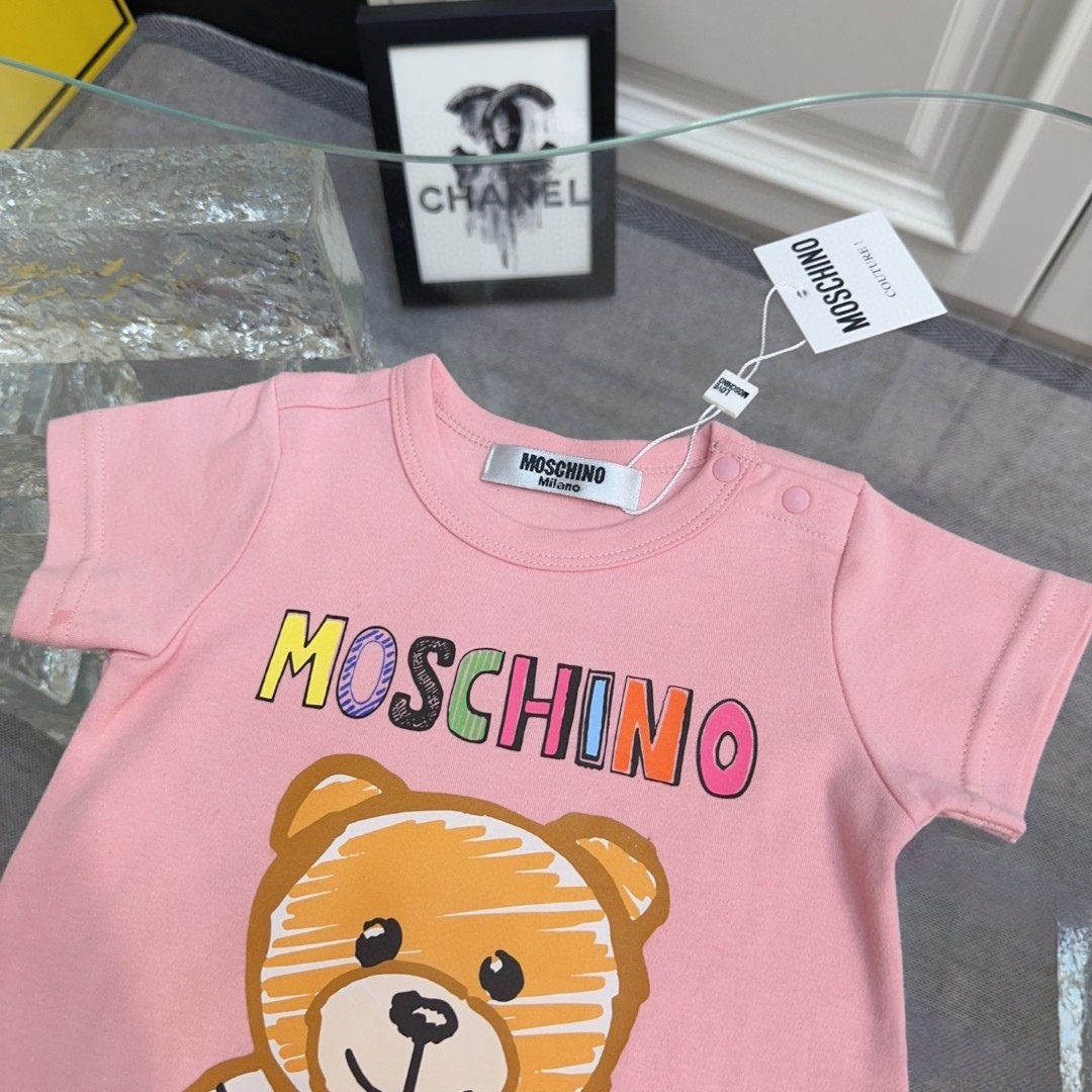 2025SS Mos Summer Baby Romper - Soft A-Grade Cotton, Unisex Design 3 a1742328248867 7471