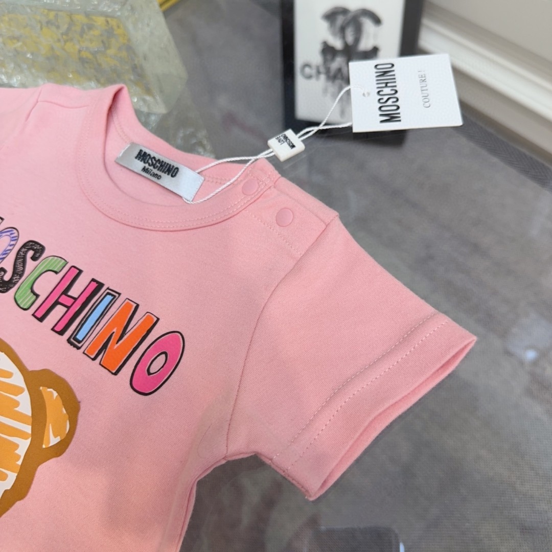 2025SS Mos Summer Baby Romper - Soft A-Grade Cotton, Unisex Design 4 a1742328248874 3517