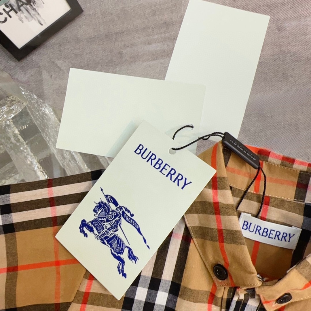 Burberry Baby Check Shirt - Premium Fabric, Fast Shipping, Sizes 6M-36M 8 a1742361806611 0763