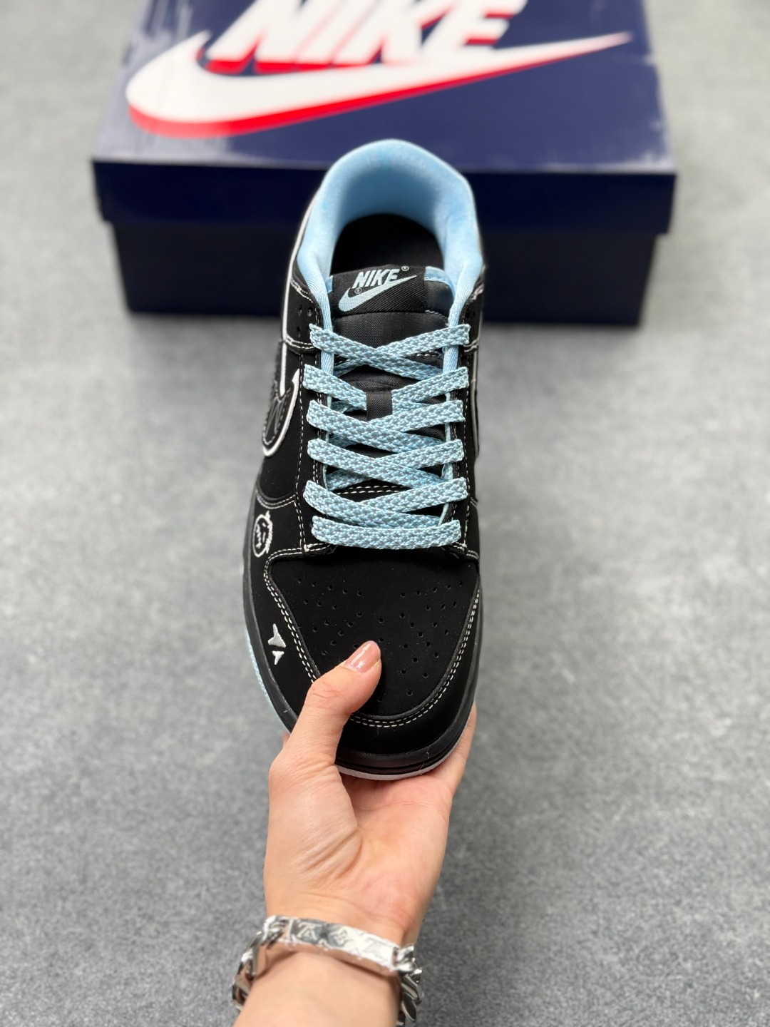 Nike SB Dunk Low x The North Face 黑蓝满天星 纯原大厂出品 极力推荐👏 官方货号:KK1333 052XK