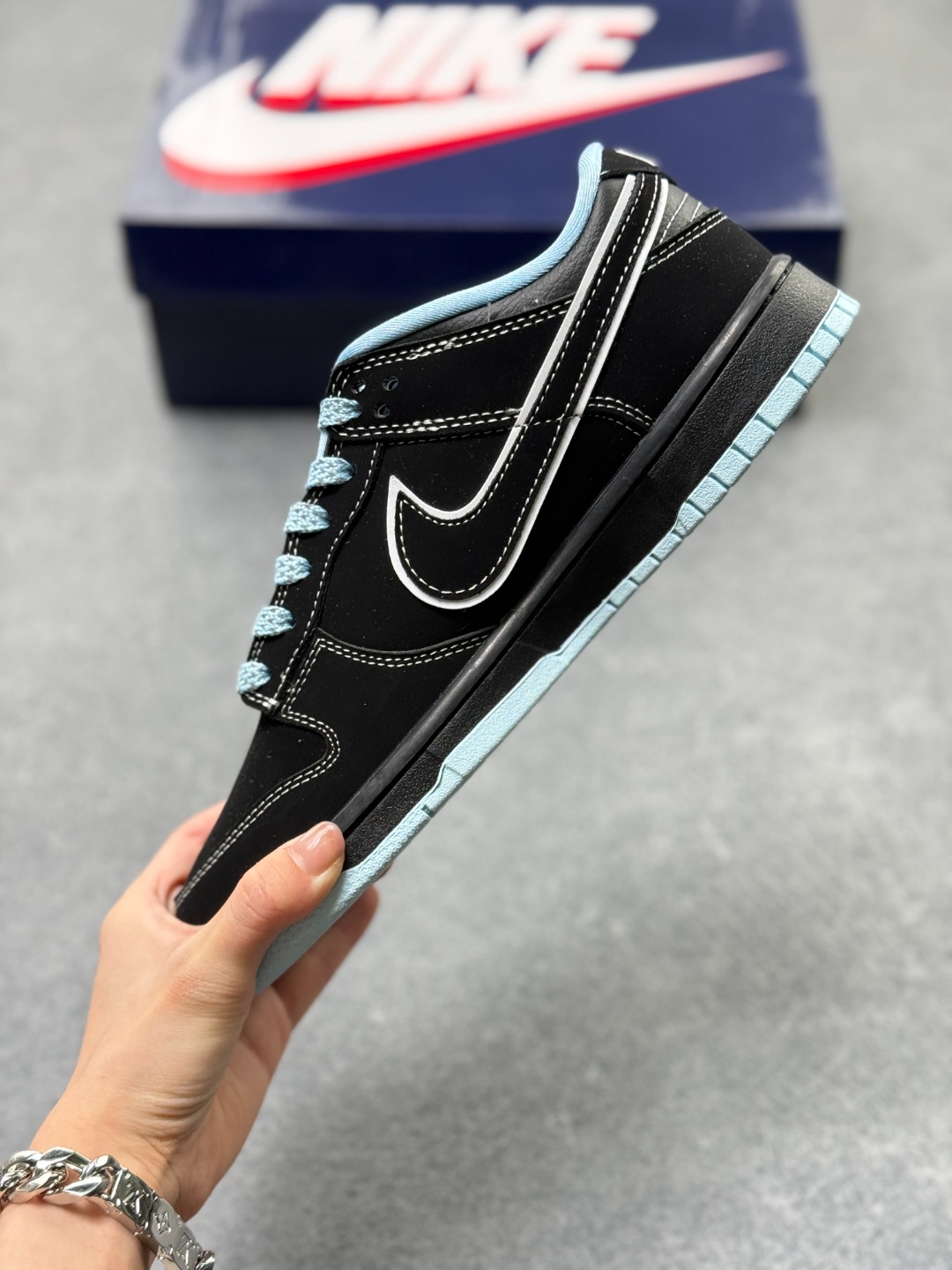 Nike SB Dunk Low x The North Face 黑蓝满天星 纯原大厂出品 极力推荐👏 官方货号:KK1333 052XK