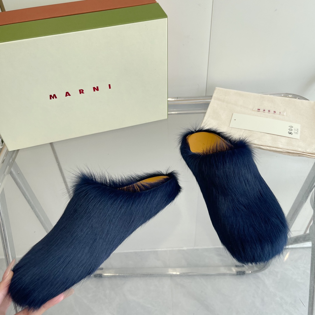 MARNI Pony Sabot-Shoes: Elegant, Comfortable, and Stylish Footwear for All Seasons - 图片 4