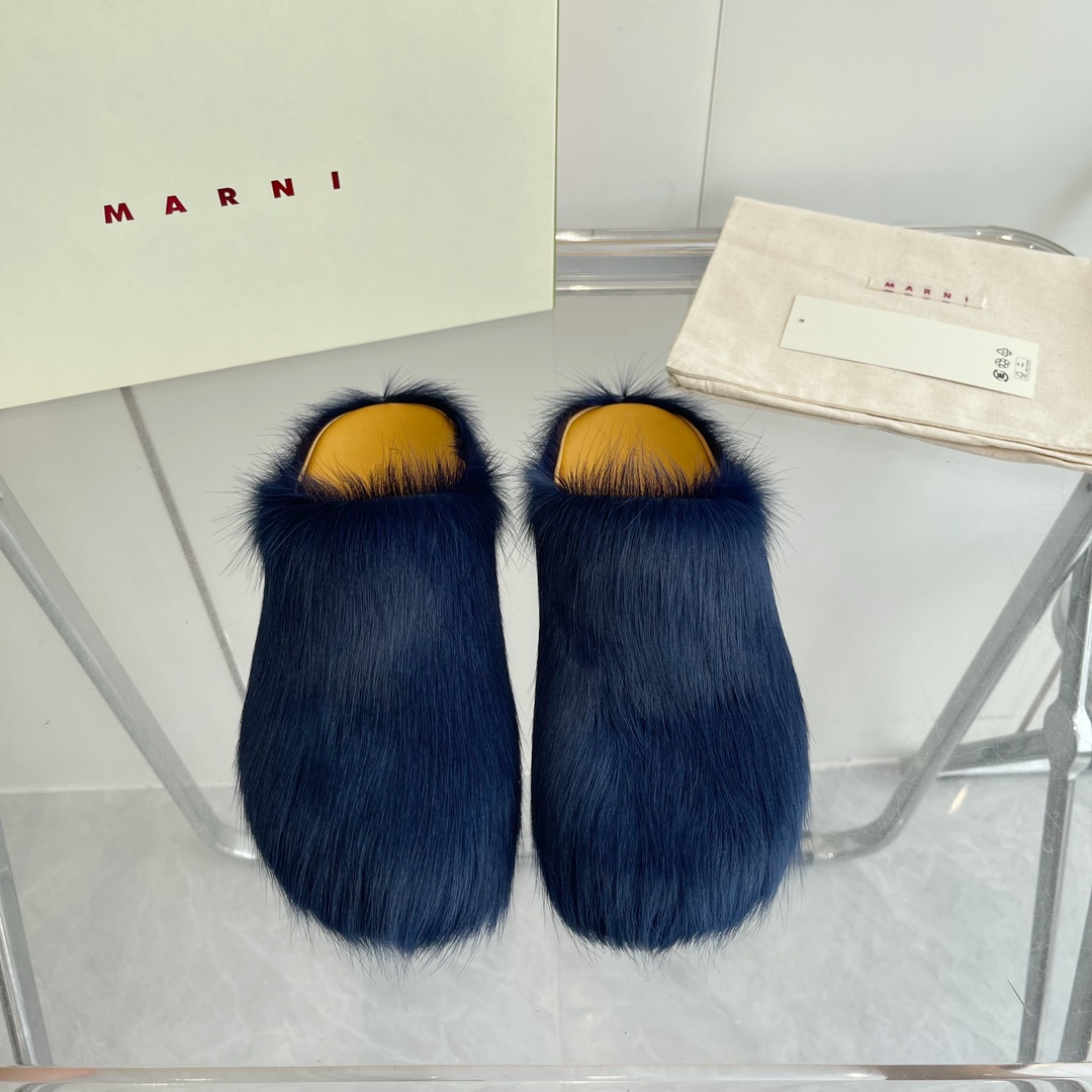 MARNI Pony Sabot-Shoes: Elegant, Comfortable, and Stylish Footwear for All Seasons