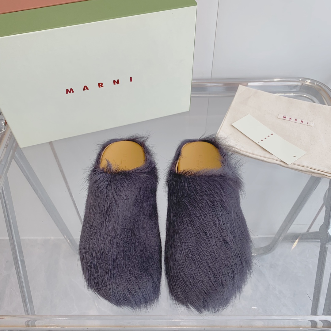 Stylish and Comfortable MARNI Sabot Shoes in Horse Hair for Men and Women – Product Details and Features - 图片 1