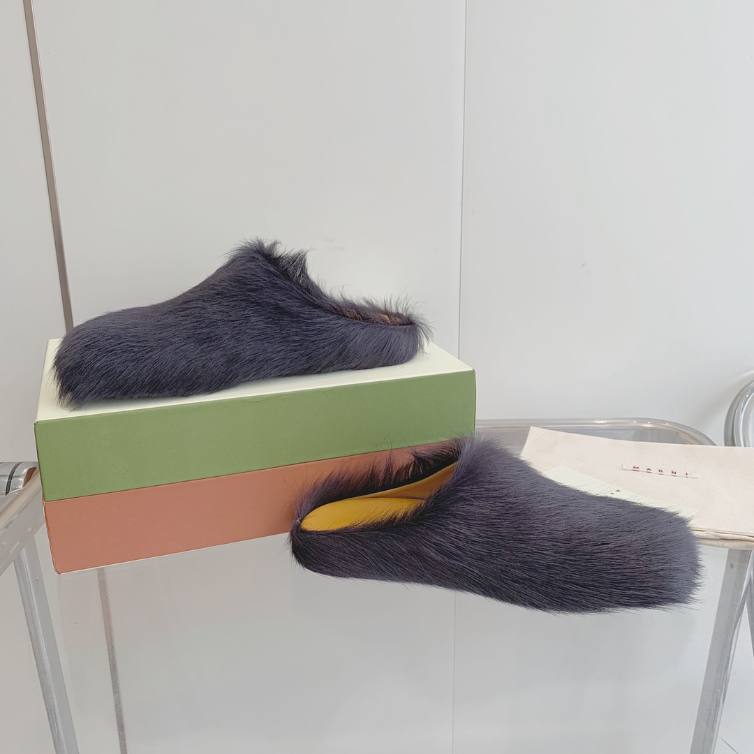 Stylish and Comfortable MARNI Sabot Shoes in Horse Hair for Men and Women – Product Details and Features - 图片 8