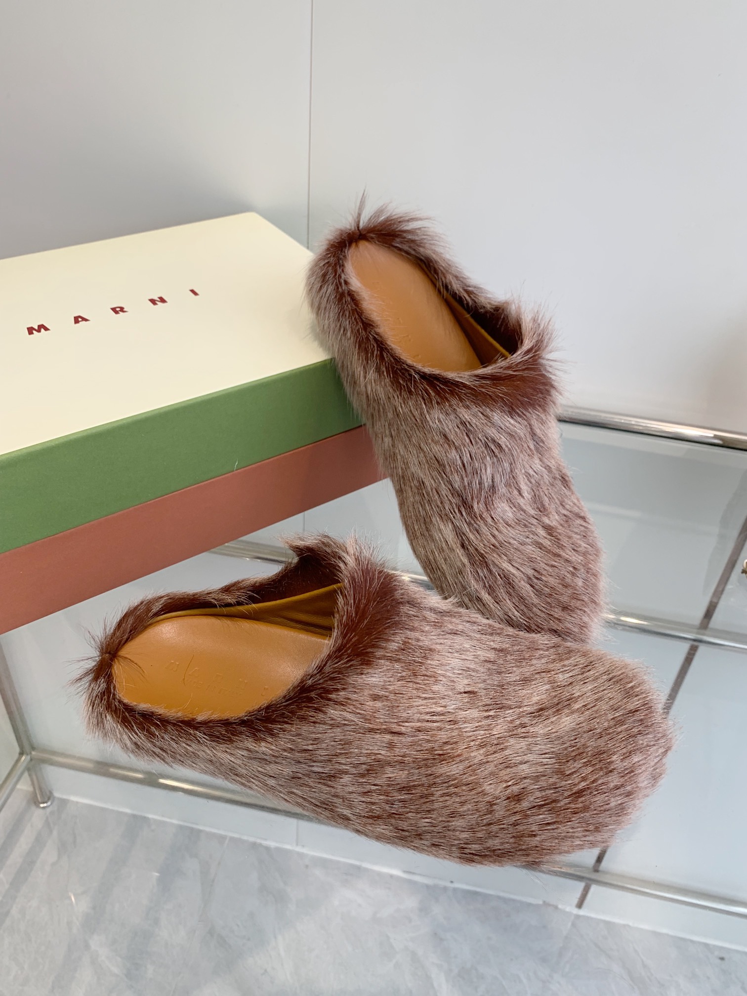 MARNI Female P672 Horse Hair Sabot Shoes: Beauty, Comfort, and Style for All Seasons - 图片 8
