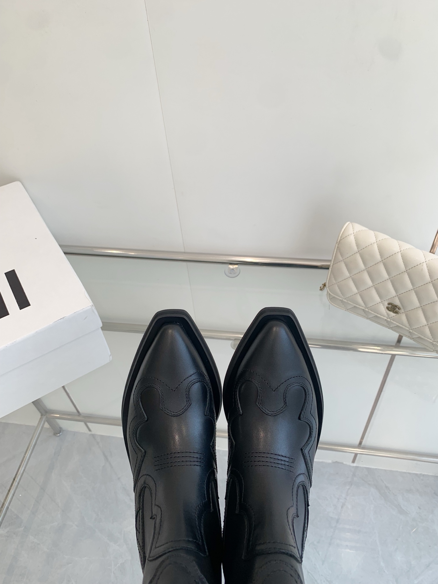 Ganni Embroidered West Cowboy Boots for 2023 Autumn/Winter Collection - 图片 6
