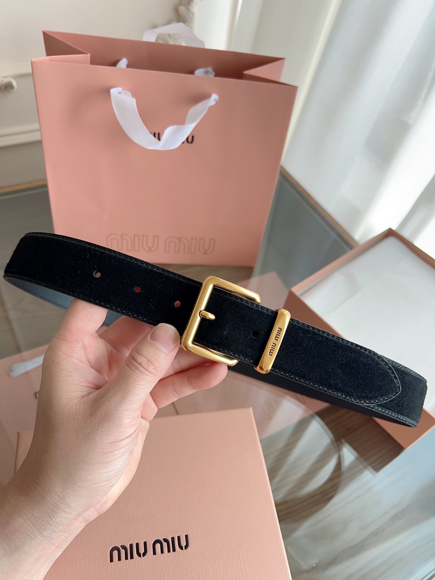 Fashion Review: Miu Miu Belted Khakis with Leather Details - 图片 5