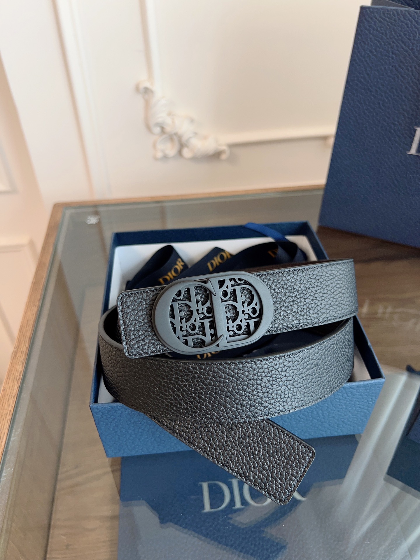 《DIOR》迪奥/加强版🇫🇷法国原厂皮料，咖色/黑色全皮 品质毋庸置疑 没有更好 只有最好  尺寸3.5