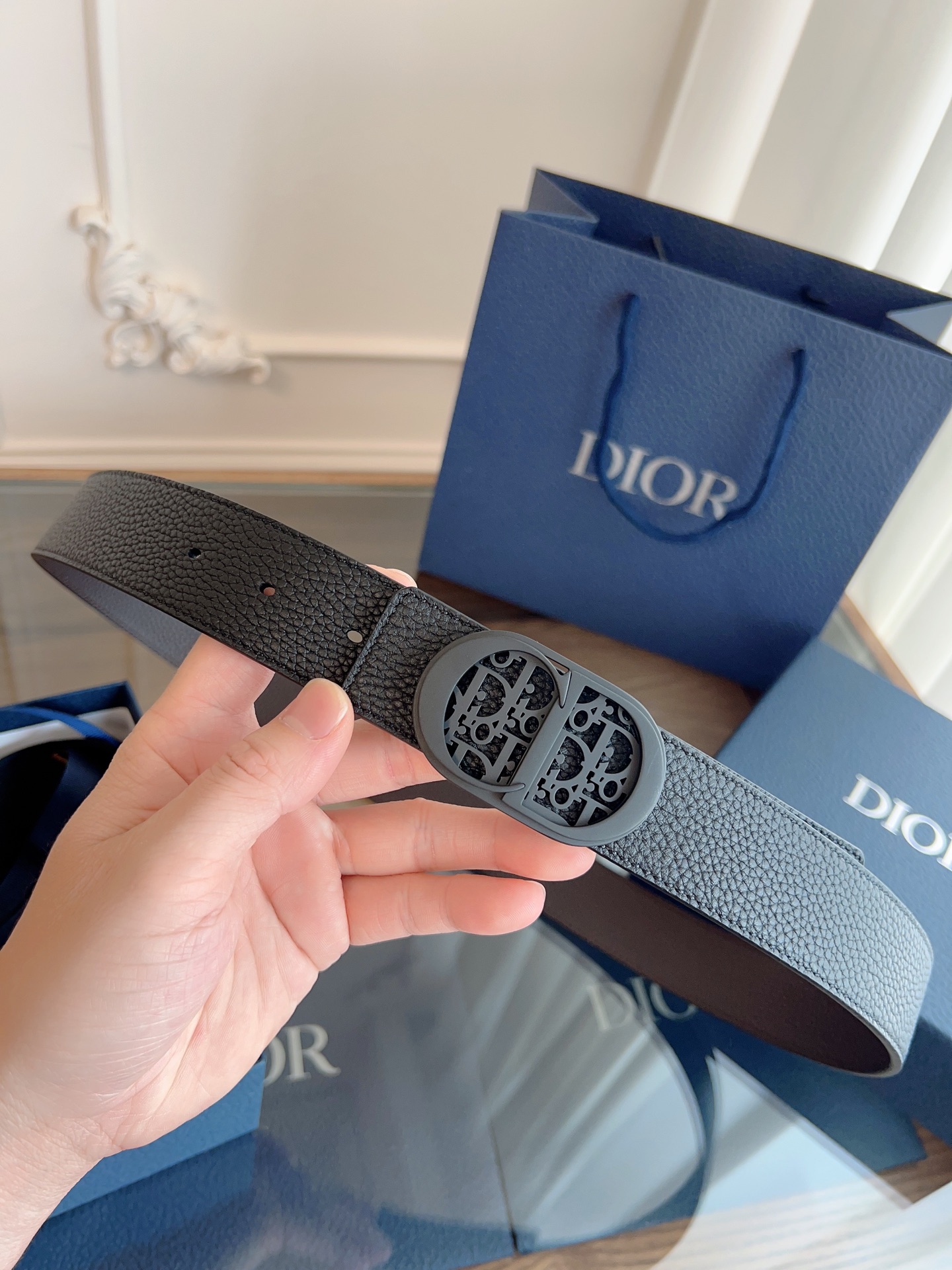 《DIOR》迪奥/加强版🇫🇷法国原厂皮料，咖色/黑色全皮 品质毋庸置疑 没有更好 只有最好  尺寸3.5