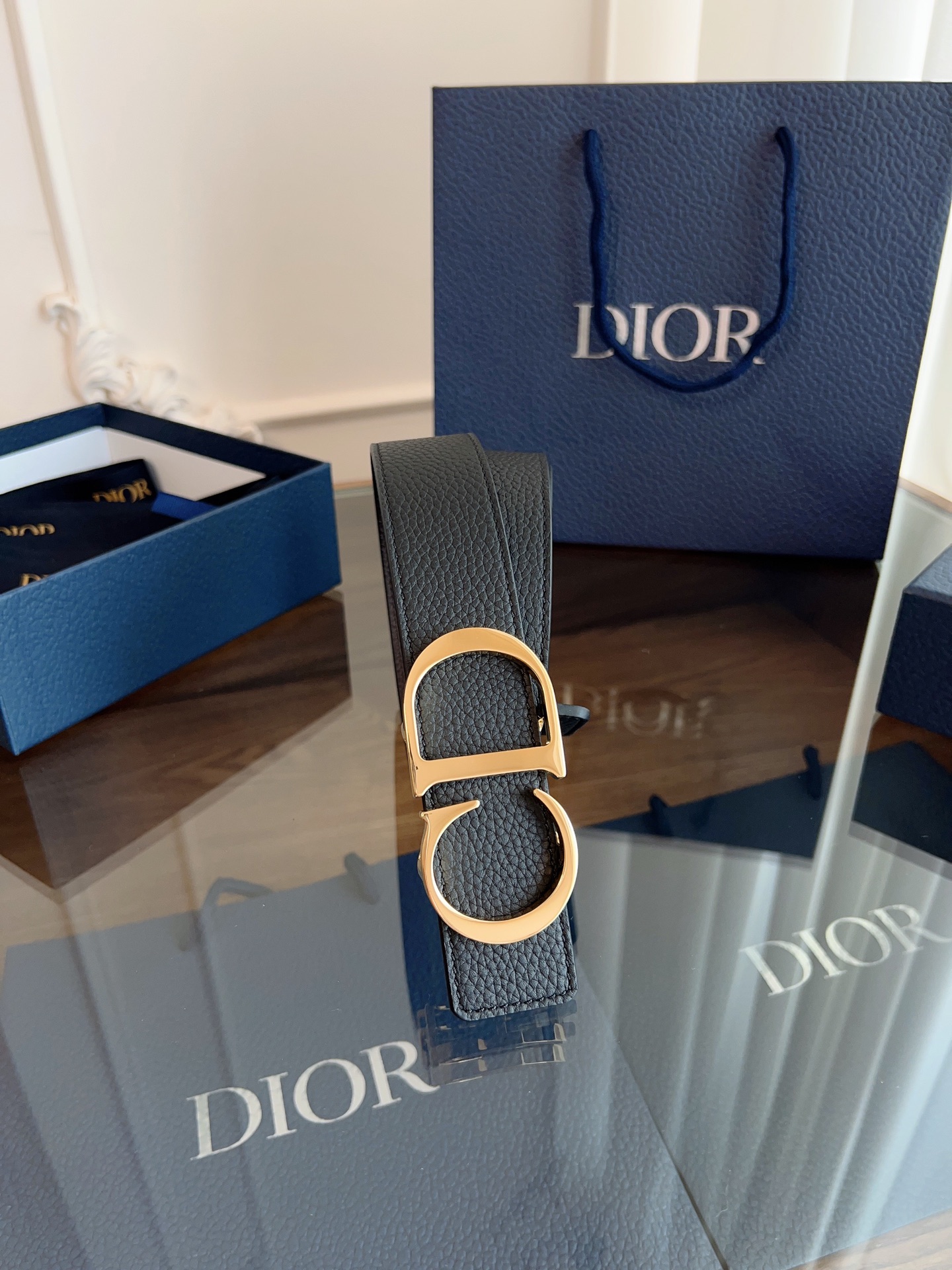 《DIOR》迪奥/加强版🇫🇷法国原厂皮料，咖色/黑色全皮 品质毋庸置疑 没有更好 只有最好  尺寸3.5