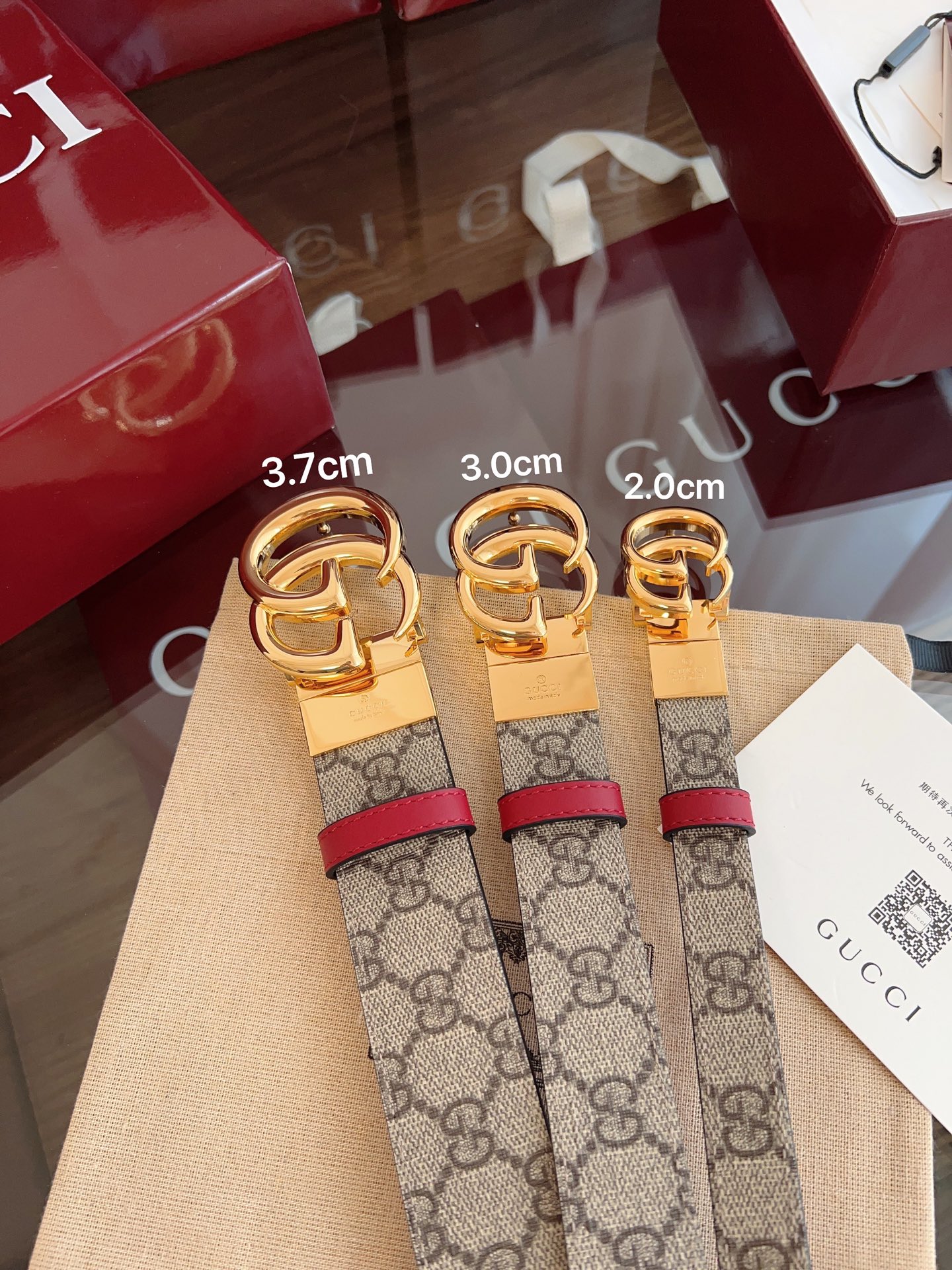  Gucci 2025最新专柜系列安哥拉红 款号  92TIN 9257 双面进口原厂防水PVC材质 比