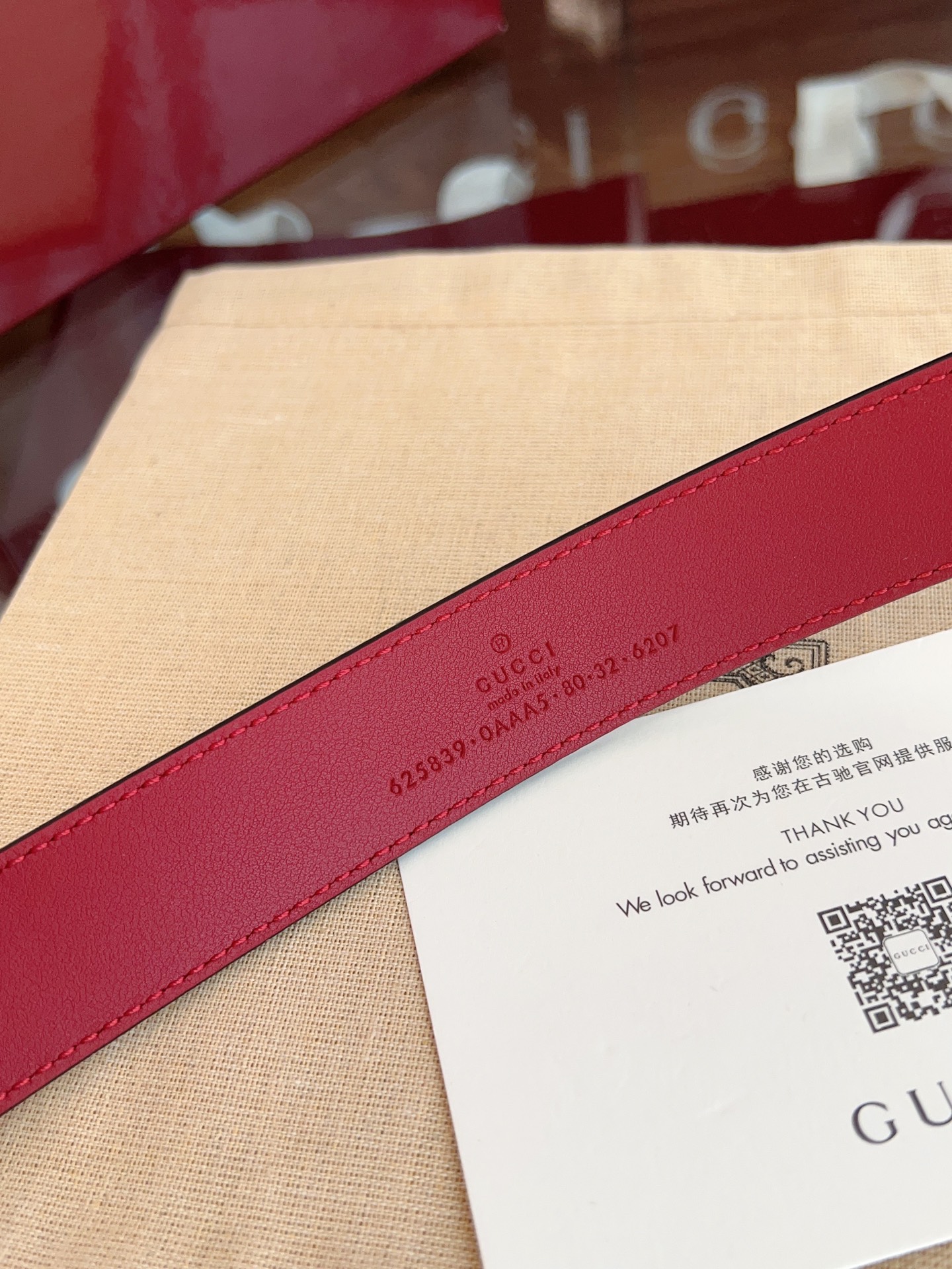  GUCCI 表面头层小牛皮 宽度3.0cm 专柜新版logo横标，原版进口南非皮底，精品双G铜扣  高