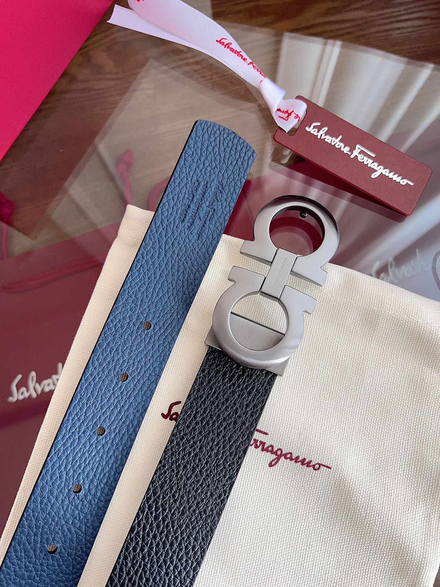 菲拉格慕3.5cm 原厂皮料.精密黄铜五金升级版、正品厂IP电镀！原版搭配、