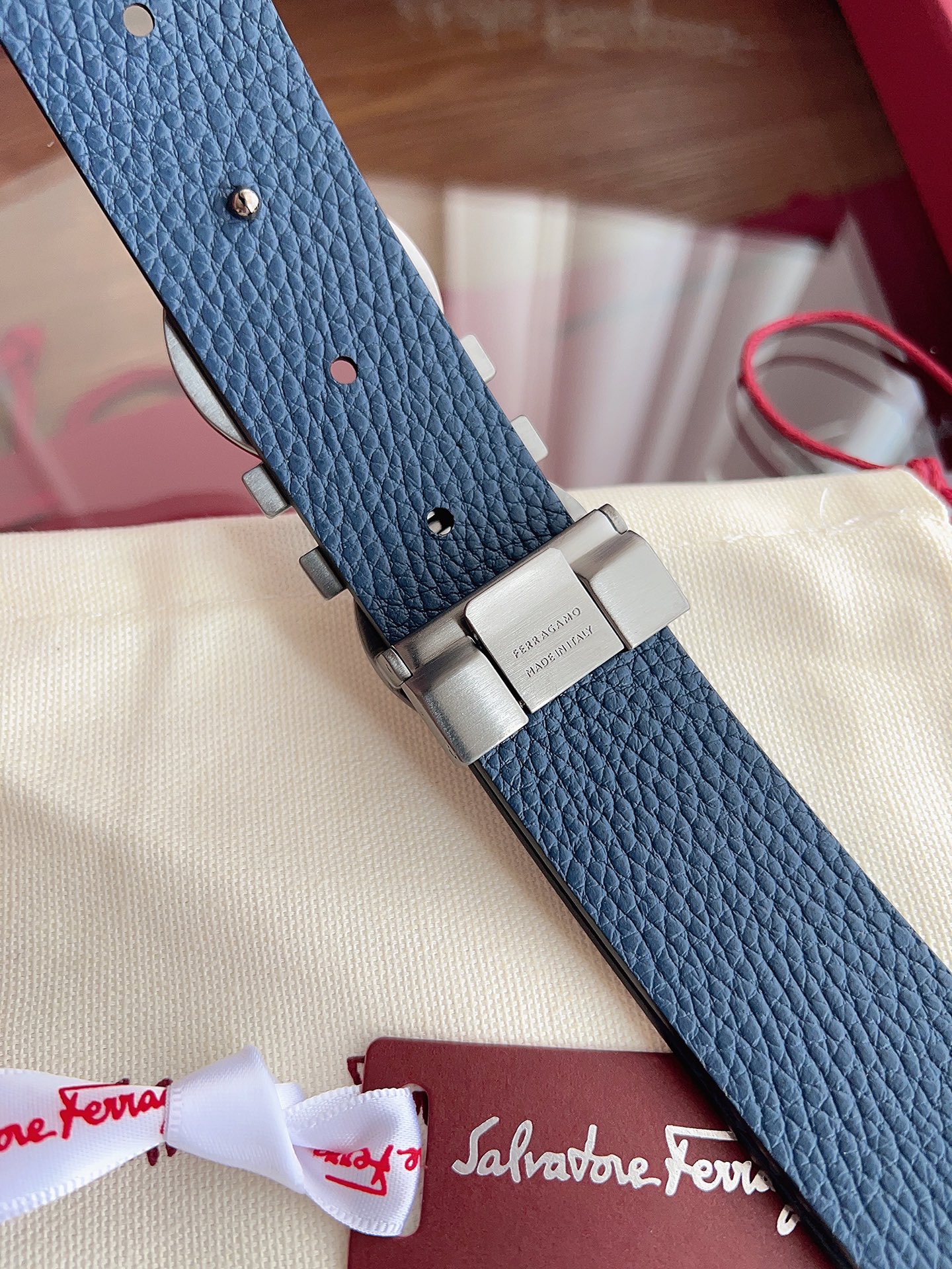 菲拉格慕3.5cm 原厂皮料.精密黄铜五金升级版、正品厂IP电镀！原版搭配、