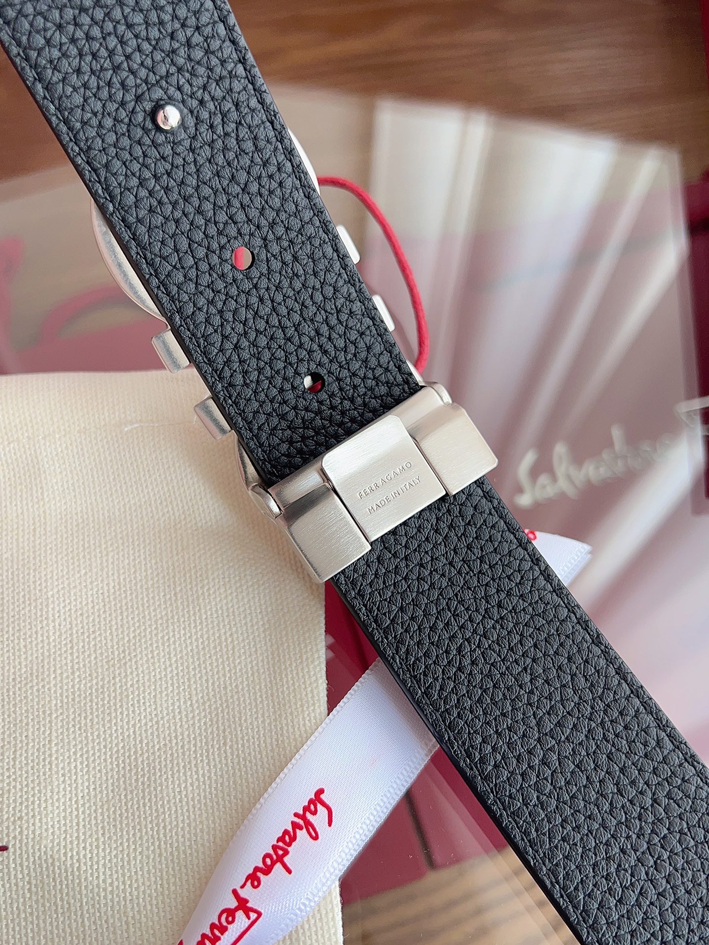 菲拉格慕3.5cm 原厂皮料.精密黄铜五金升级版、正品厂IP电镀！原版搭配、