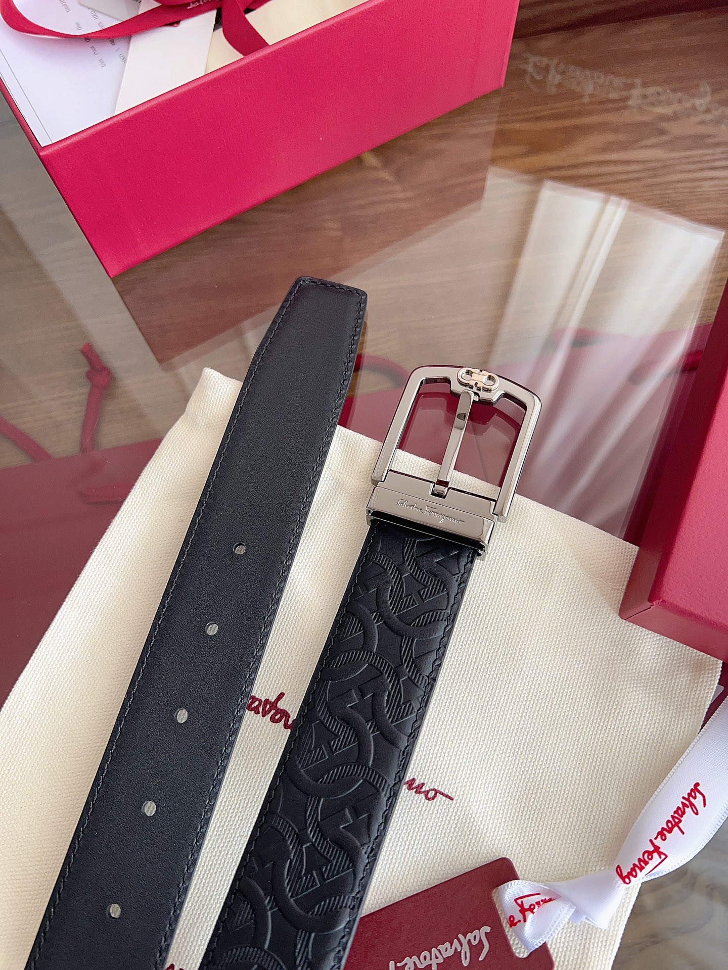 菲拉格慕3.5cm 原厂皮料.精密黄铜五金升级版、正品厂IP电镀！原版搭配、