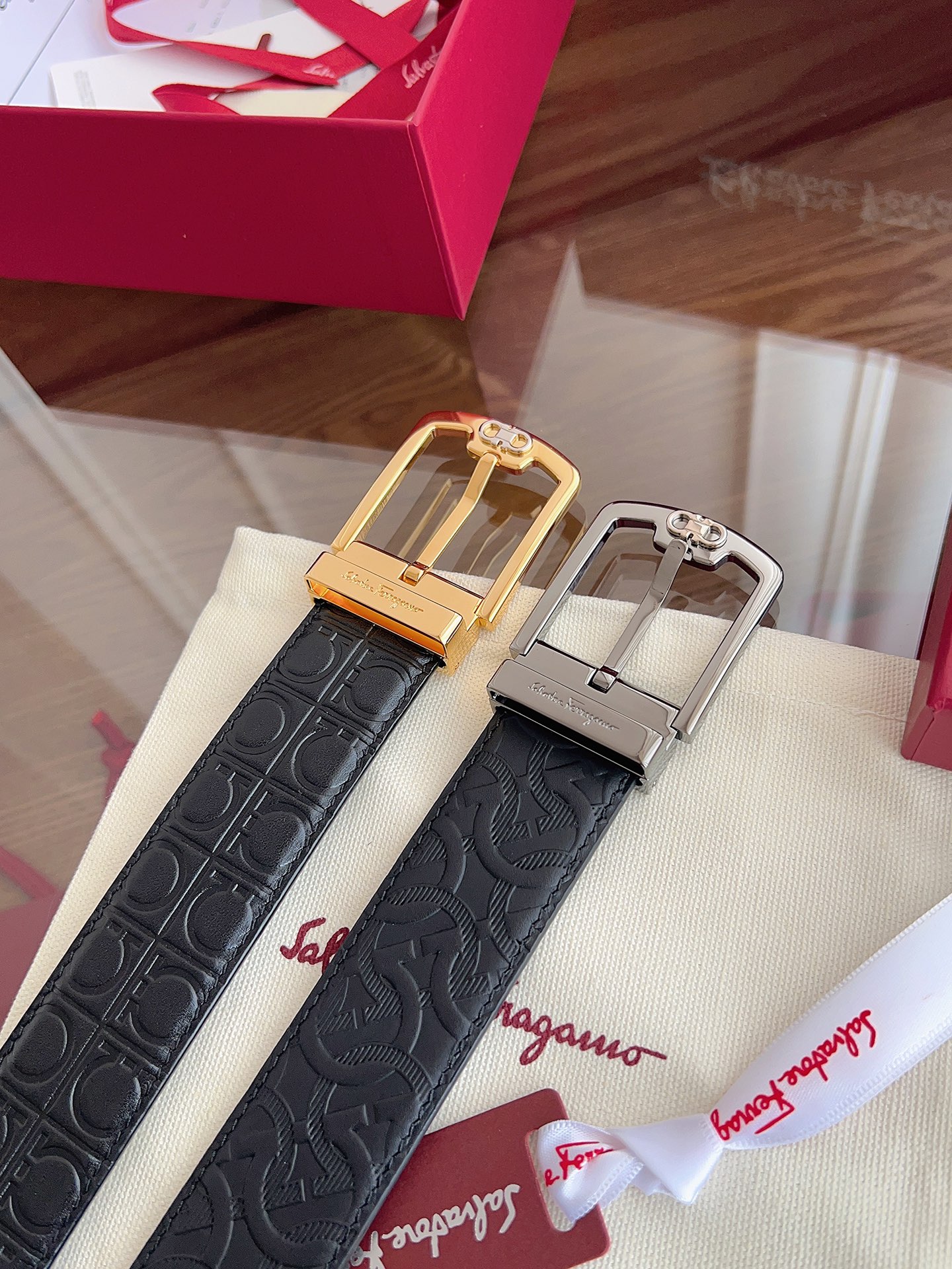 菲拉格慕3.5cm 原厂皮料.精密黄铜五金升级版、正品厂IP电镀！原版搭配、