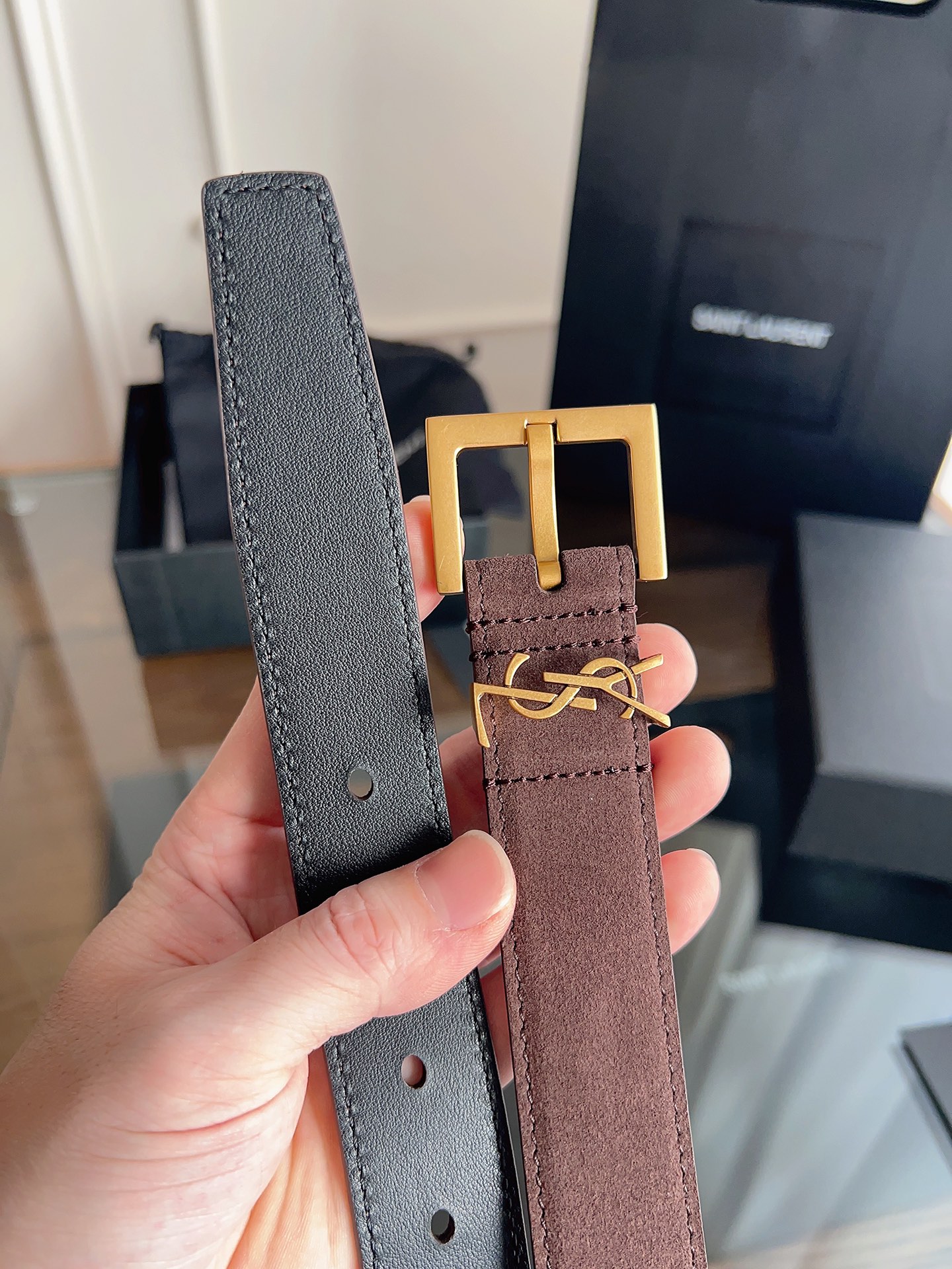 NO:678020,ysl saint laurent 2026 new belt for women, winter popular suede original leather, square buckle with ysl logo belt loop, a must-have for women in winter, width 3.0cm, belt, saint laurent, saint laurent19860909ysl圣罗兰2026女士新款腰带,冬季爆款绒面原版皮,方形搭扣配以ysl标识腰带环,女士冬季必备款,宽度3.0cm,皮带,saint laurent,saint laurent,Belt