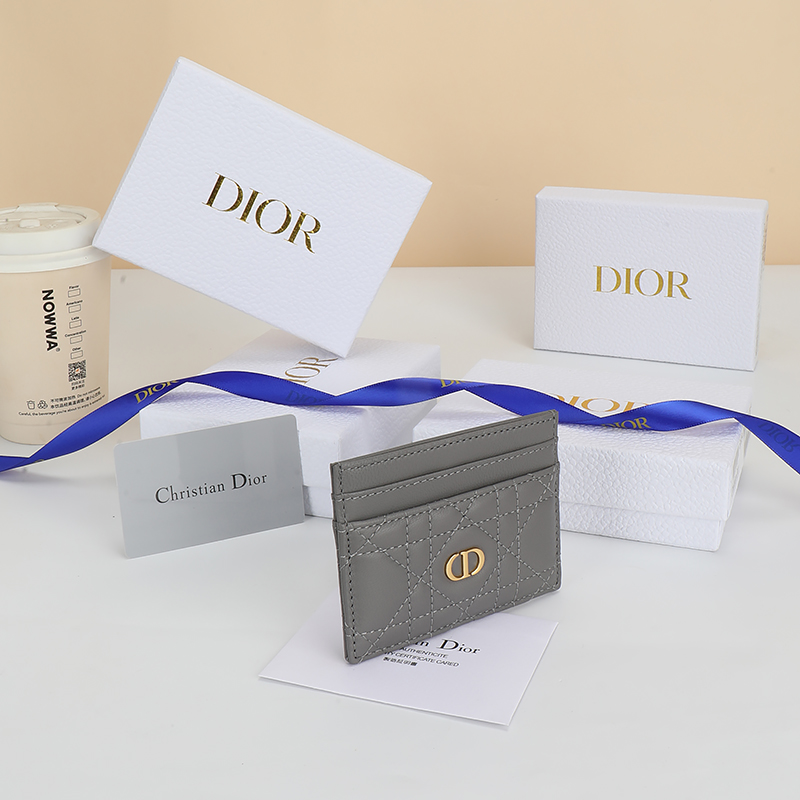 Dior S5130UWHC Grey card holder everyday