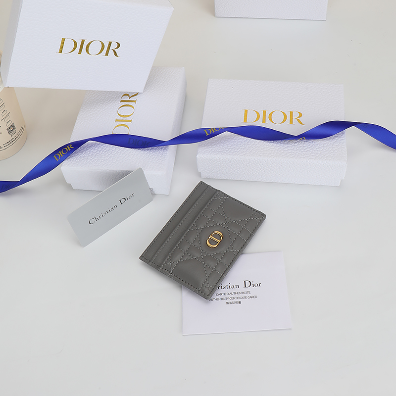 Dior S5130UWHC Grey card holder everyday