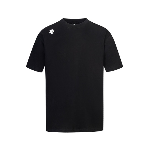 Descente Classic Unisex Short Sleeve T-Shirt Heavyweight Cotton Top