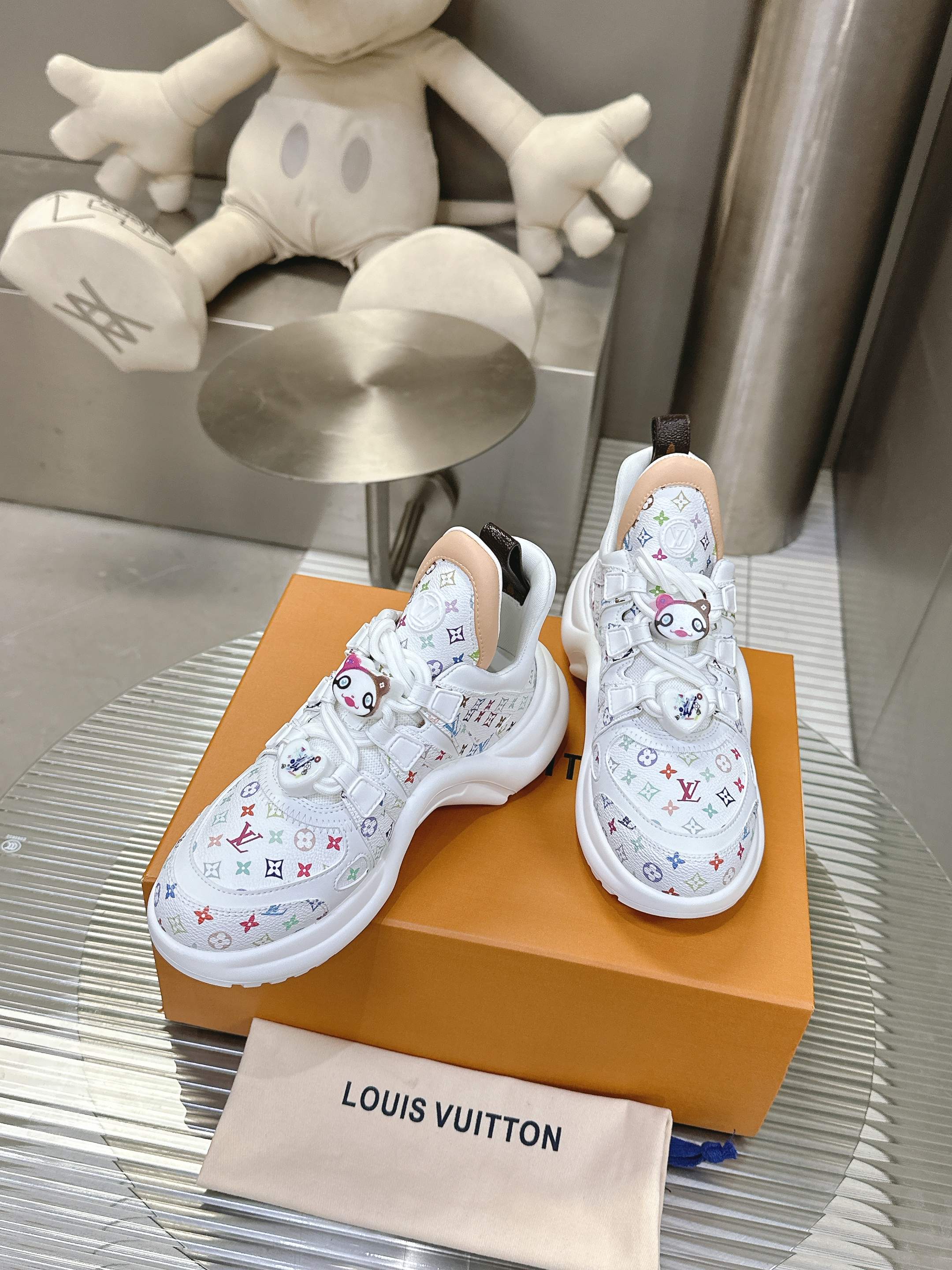 Louis Vuitton Archlight Sneakers White Multi-Color Size 35-40 6 a1741797848827 5440