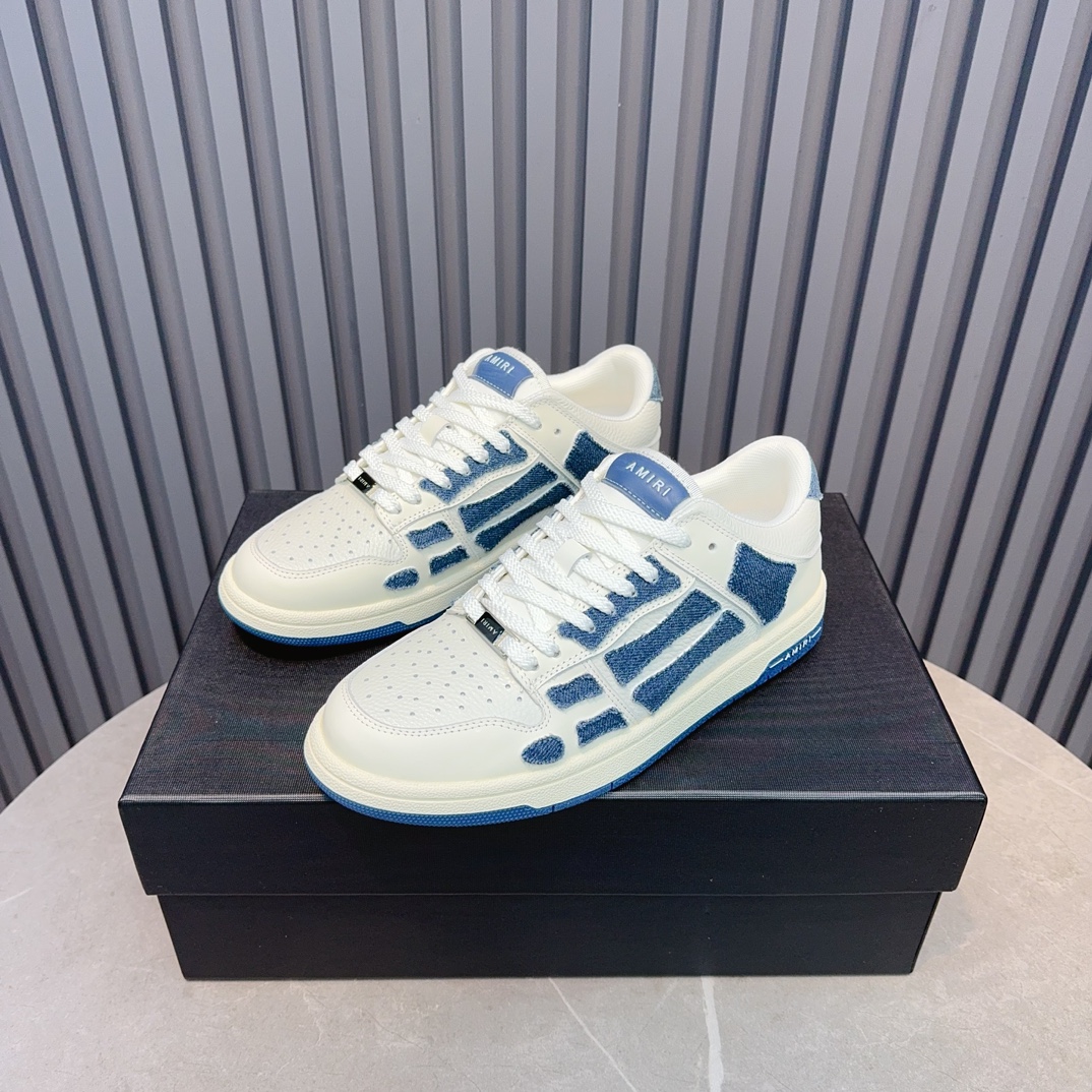 Amiri Bone Runner Sneakers - Low Top, Leather, Stylish, Comfortable Shoes 3 i1714232408 1595 1