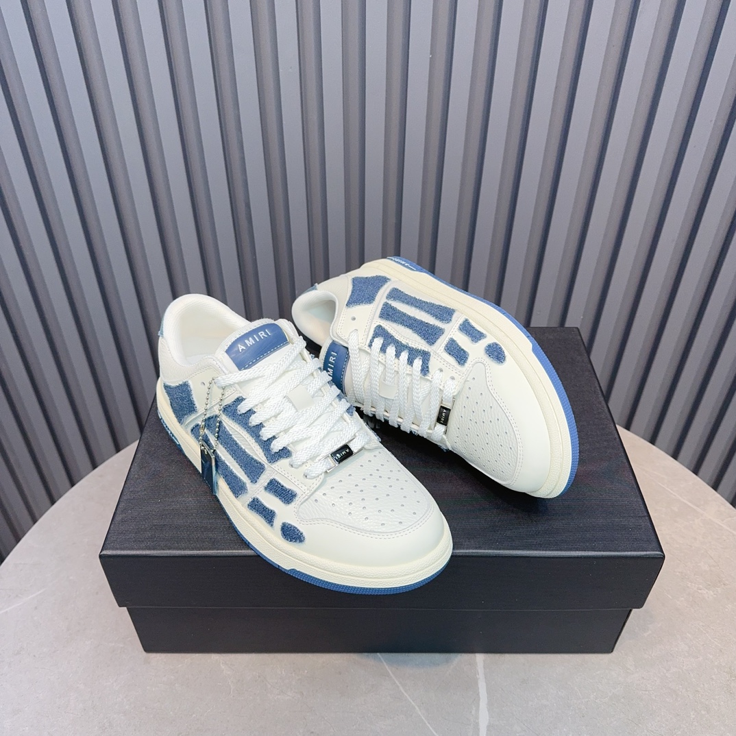 Amiri Bone Runner Sneakers - Low Top, Leather, Stylish, Comfortable Shoes 6 i1714232408 2489 3