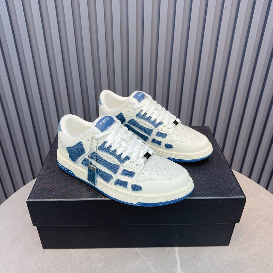 Amiri Bone Runner Sneakers - Low Top, Leather, Stylish, Comfortable Shoes 5 i1714232408 4033 5