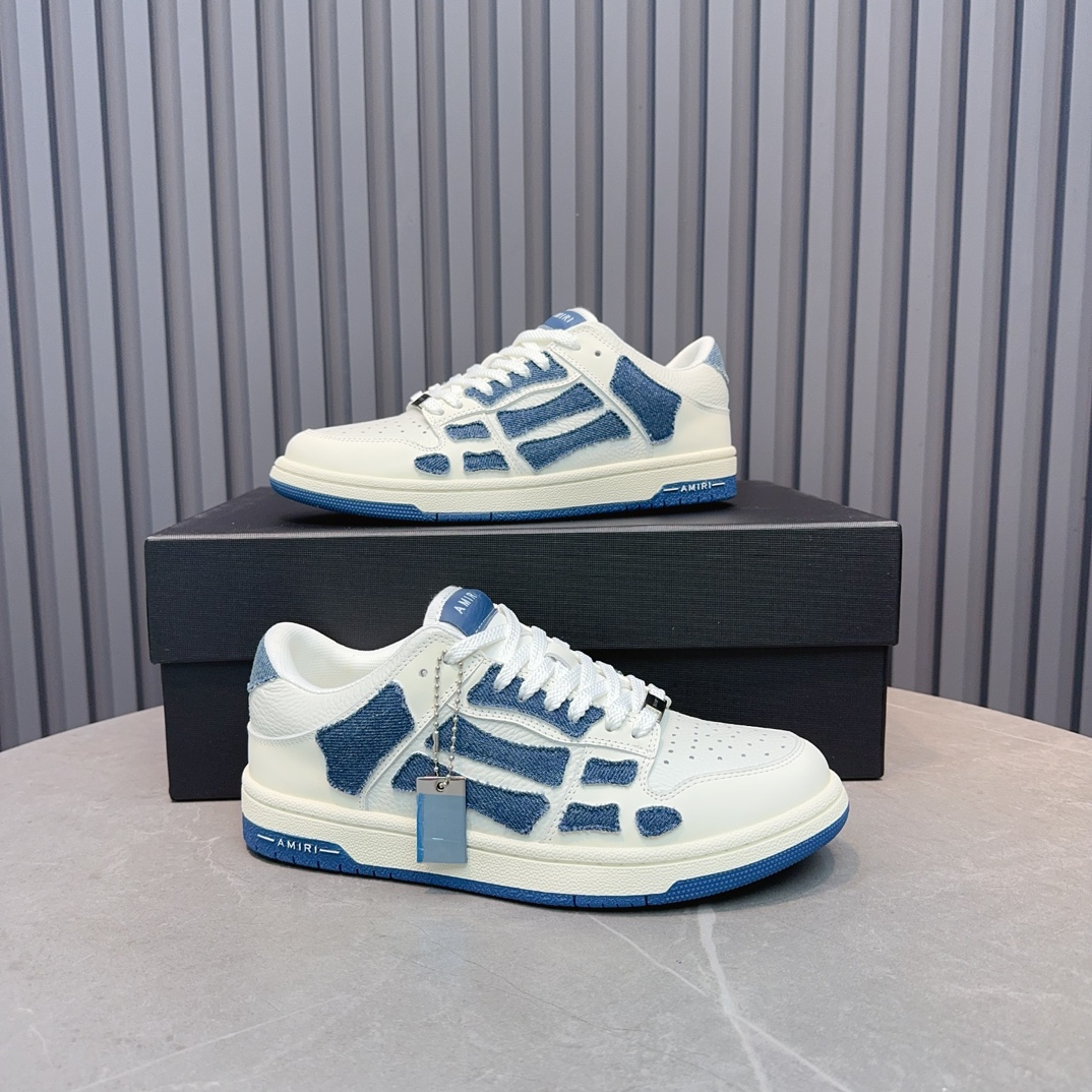 Amiri Bone Runner Sneakers - Low Top, Leather, Stylish, Comfortable Shoes 8 i1714232409 9916 7